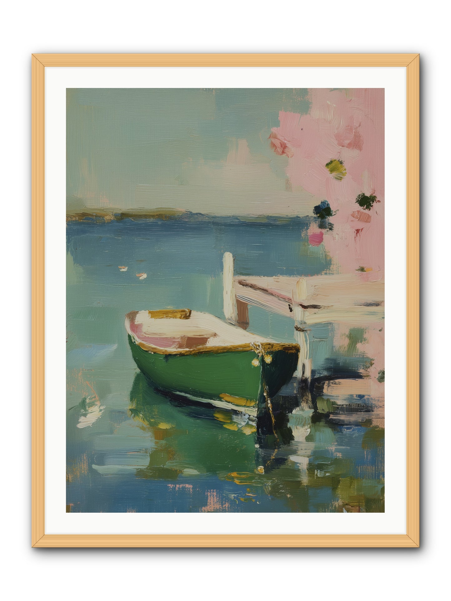 Tomorrow's Journey -- Framed Print - Natural 30x40