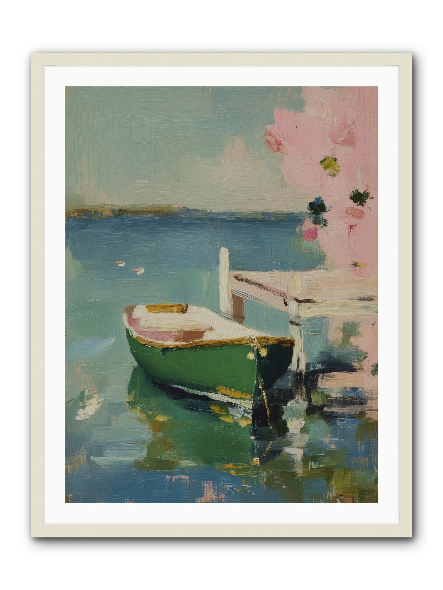 Tomorrow's Journey -- Framed Print - White 30x40
