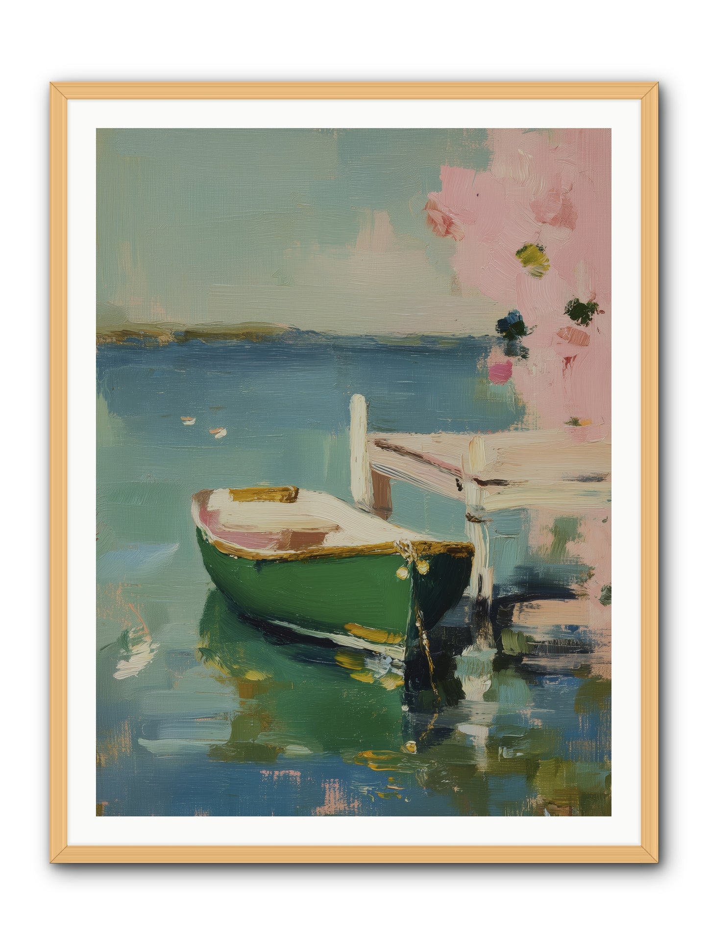Tomorrow's Journey -- Framed Print - Natural 36x48