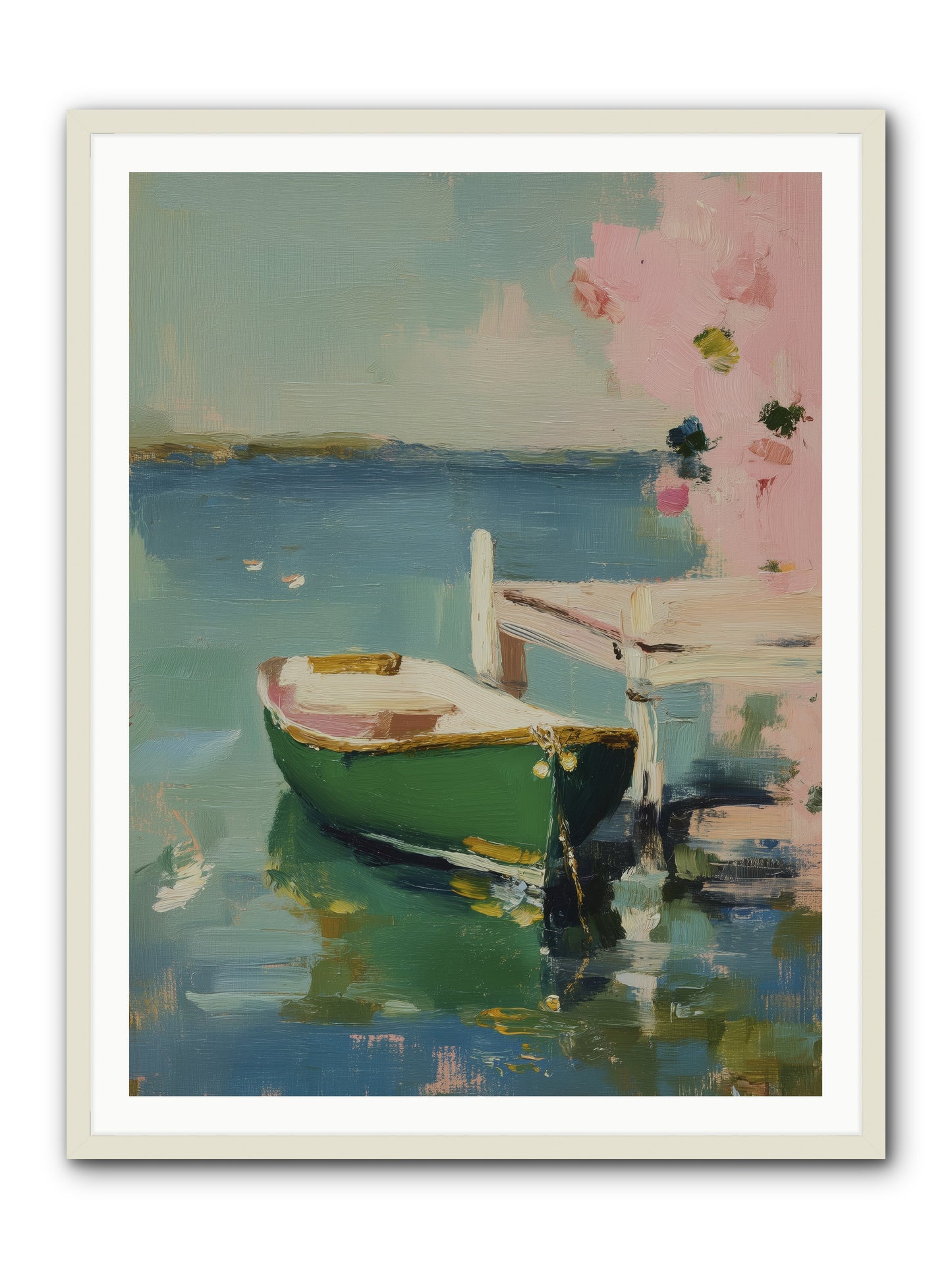 Tomorrow's Journey -- Framed Print - White 36x48
