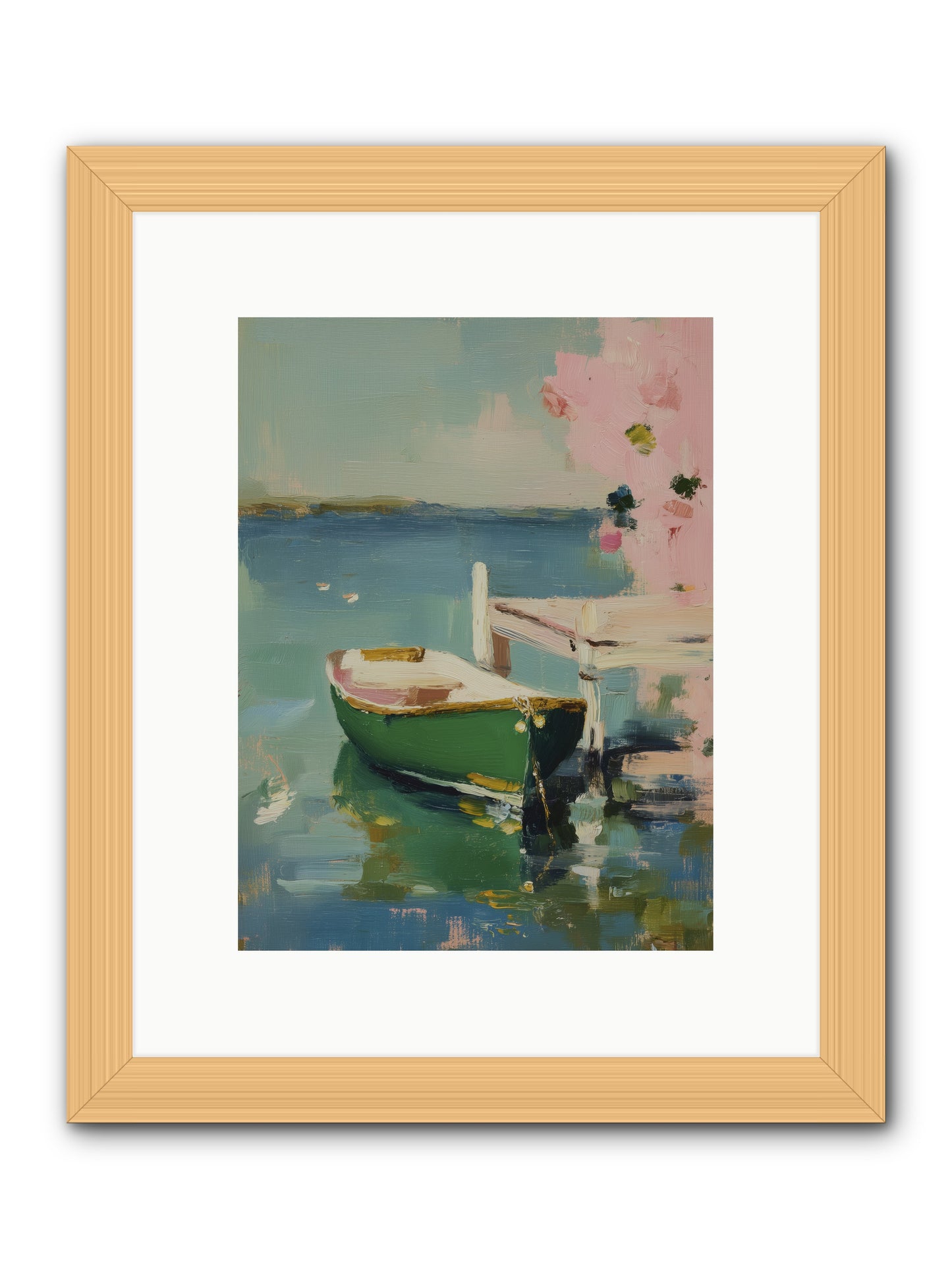 Tomorrow's Journey -- Framed Print - Natural 9x12