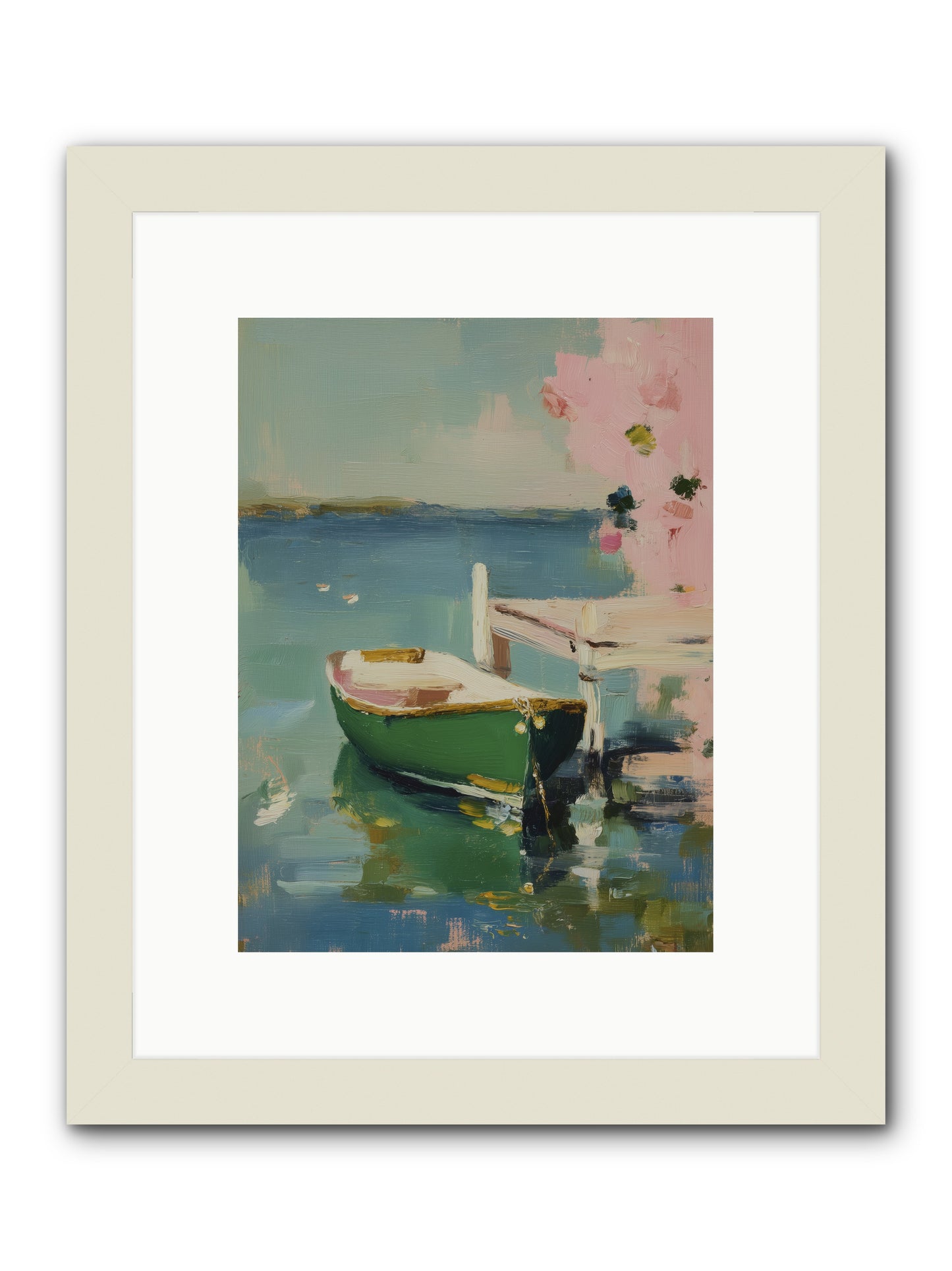 Tomorrow's Journey -- Framed Print - White 9x12