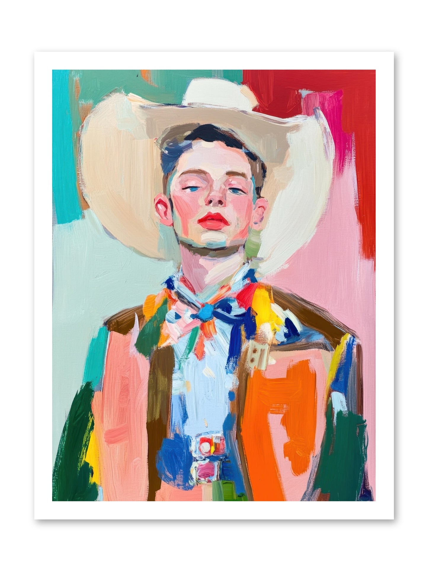 Tornado Jackson -- Loose Canvas Print 18x24