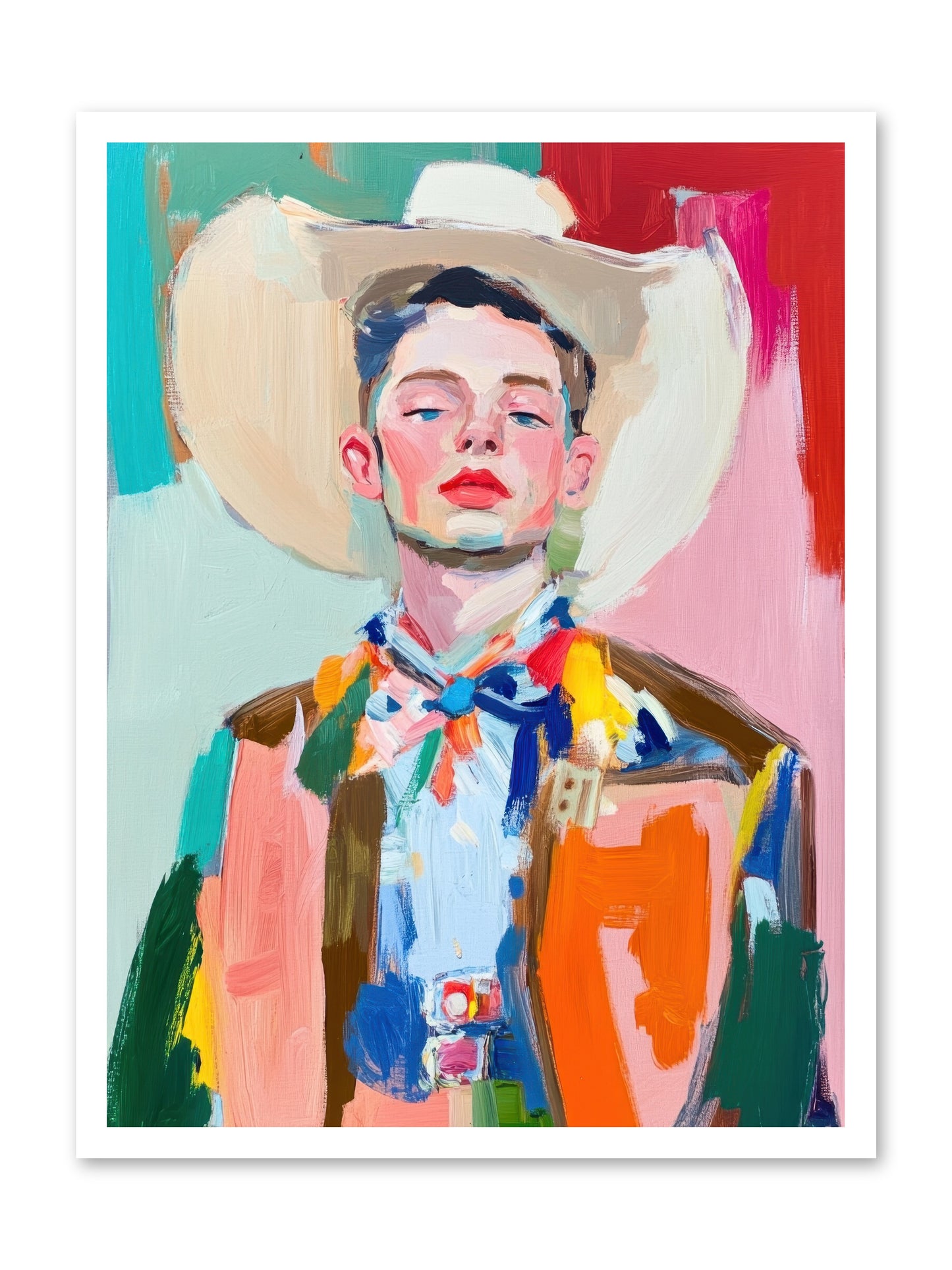 Tornado Jackson -- Loose Canvas Print 24x32