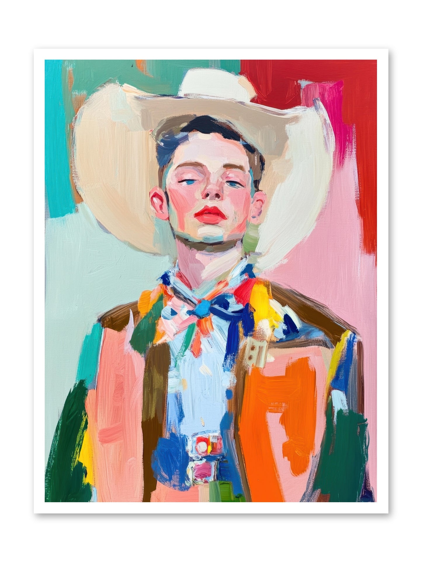 Tornado Jackson -- Loose Canvas Print 30x40