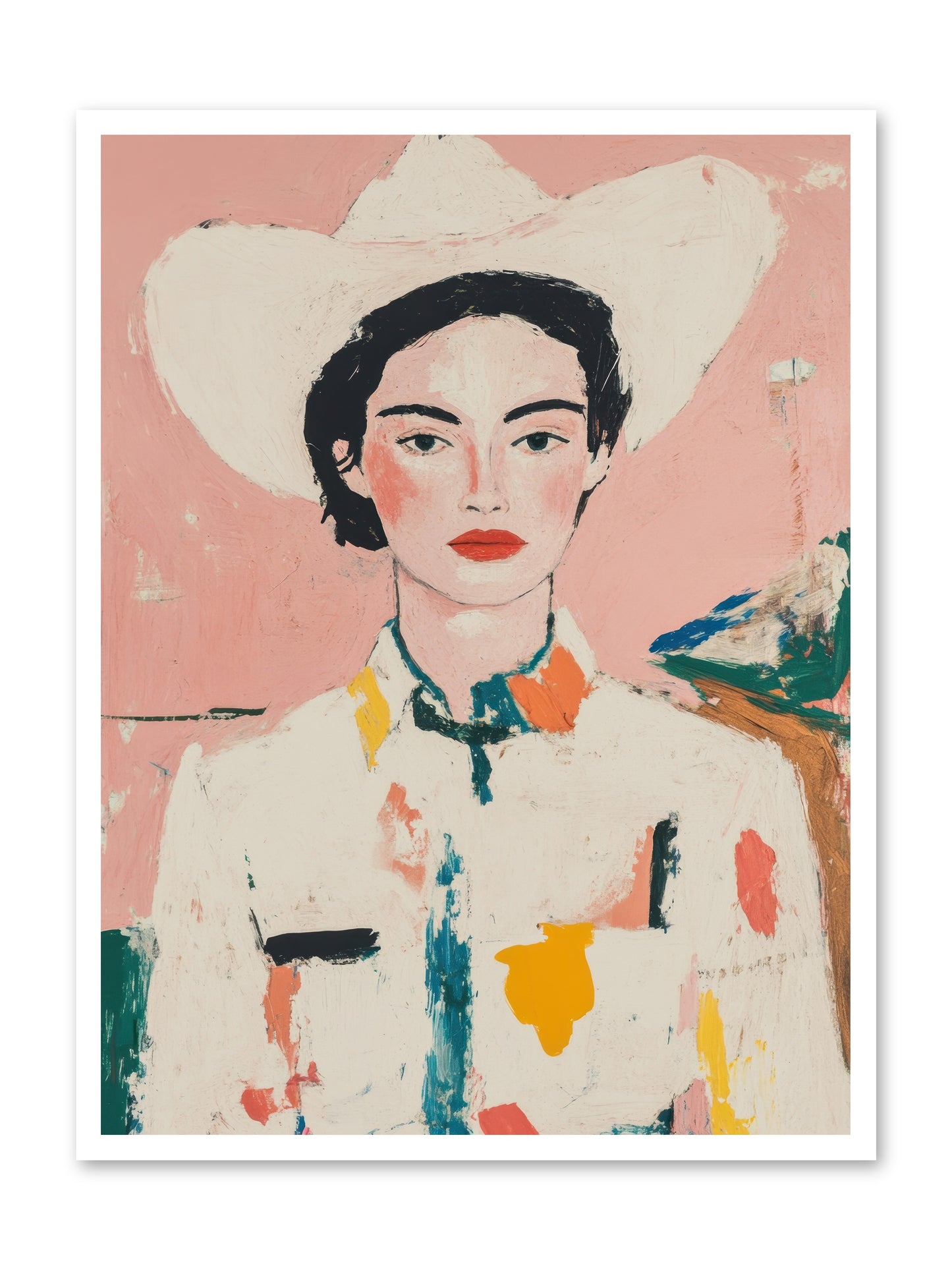 Trail Boss -- Loose Canvas Print 30x40