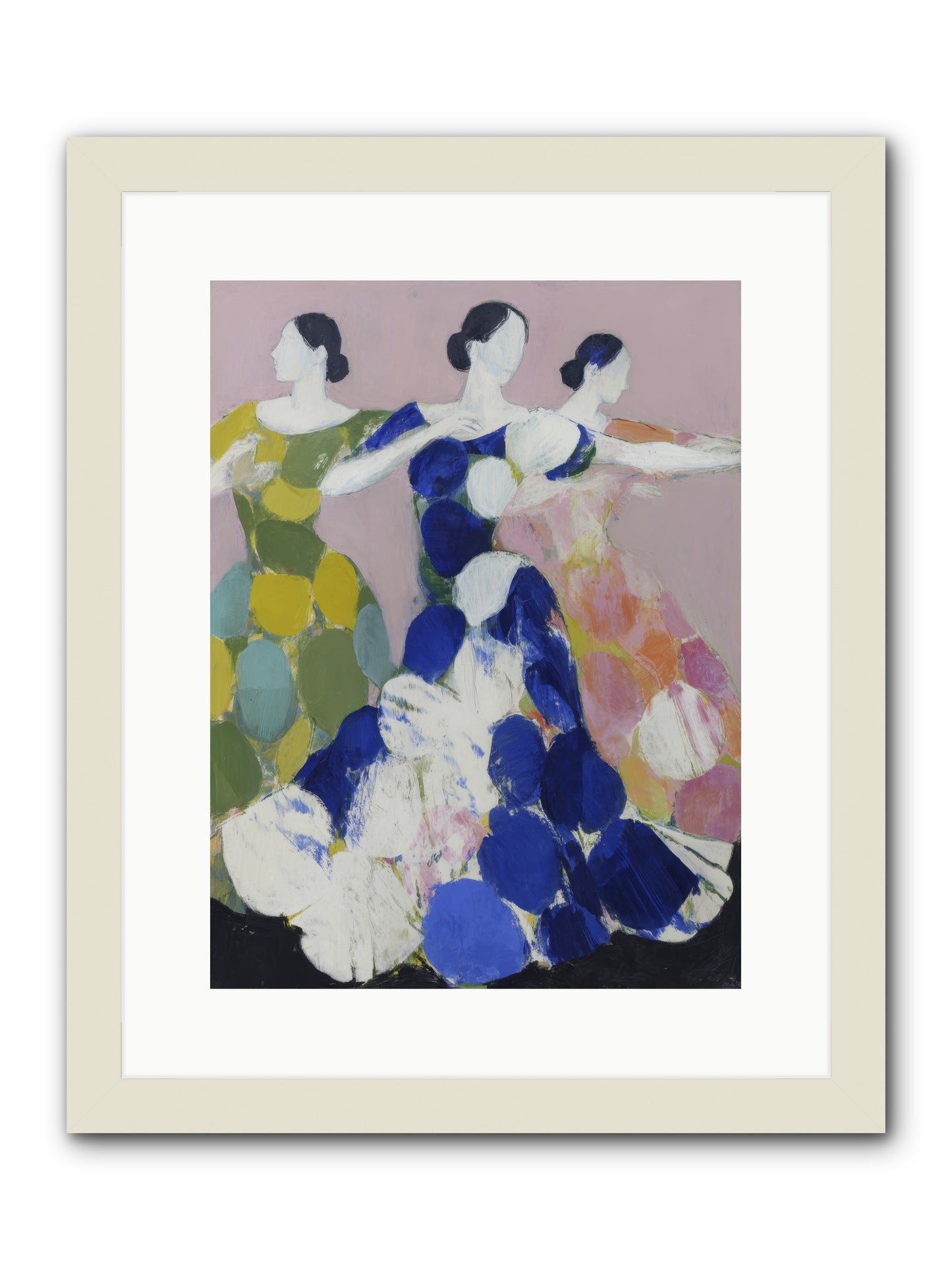Translated -- Framed Print - White 12x16