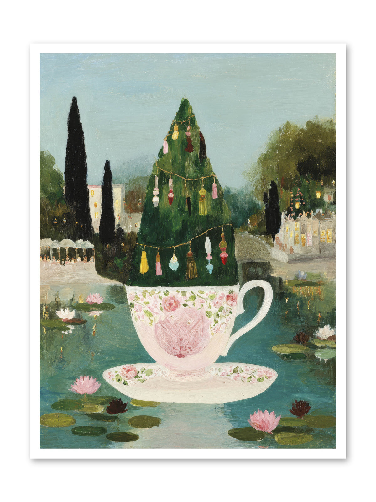 Treasure In Porcelain -- Paper Print 30x40