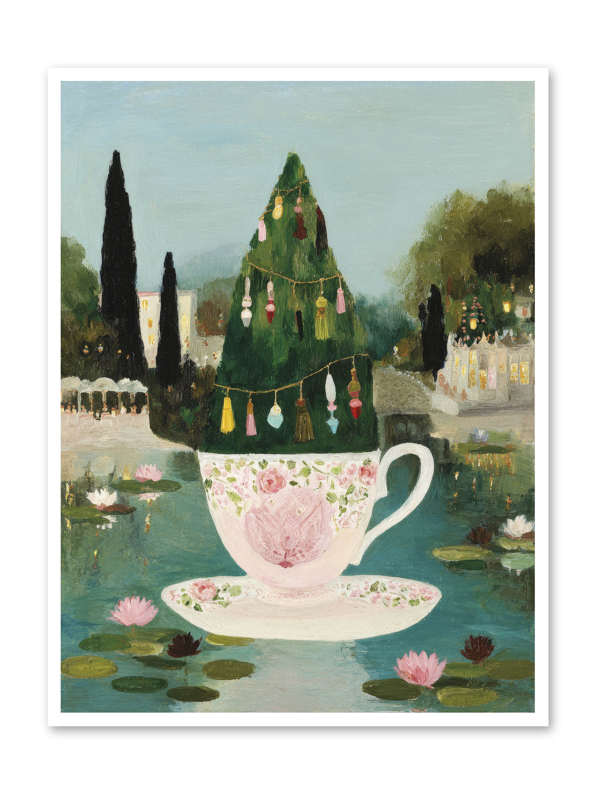 Treasure In Porcelain -- Paper Print 36x48