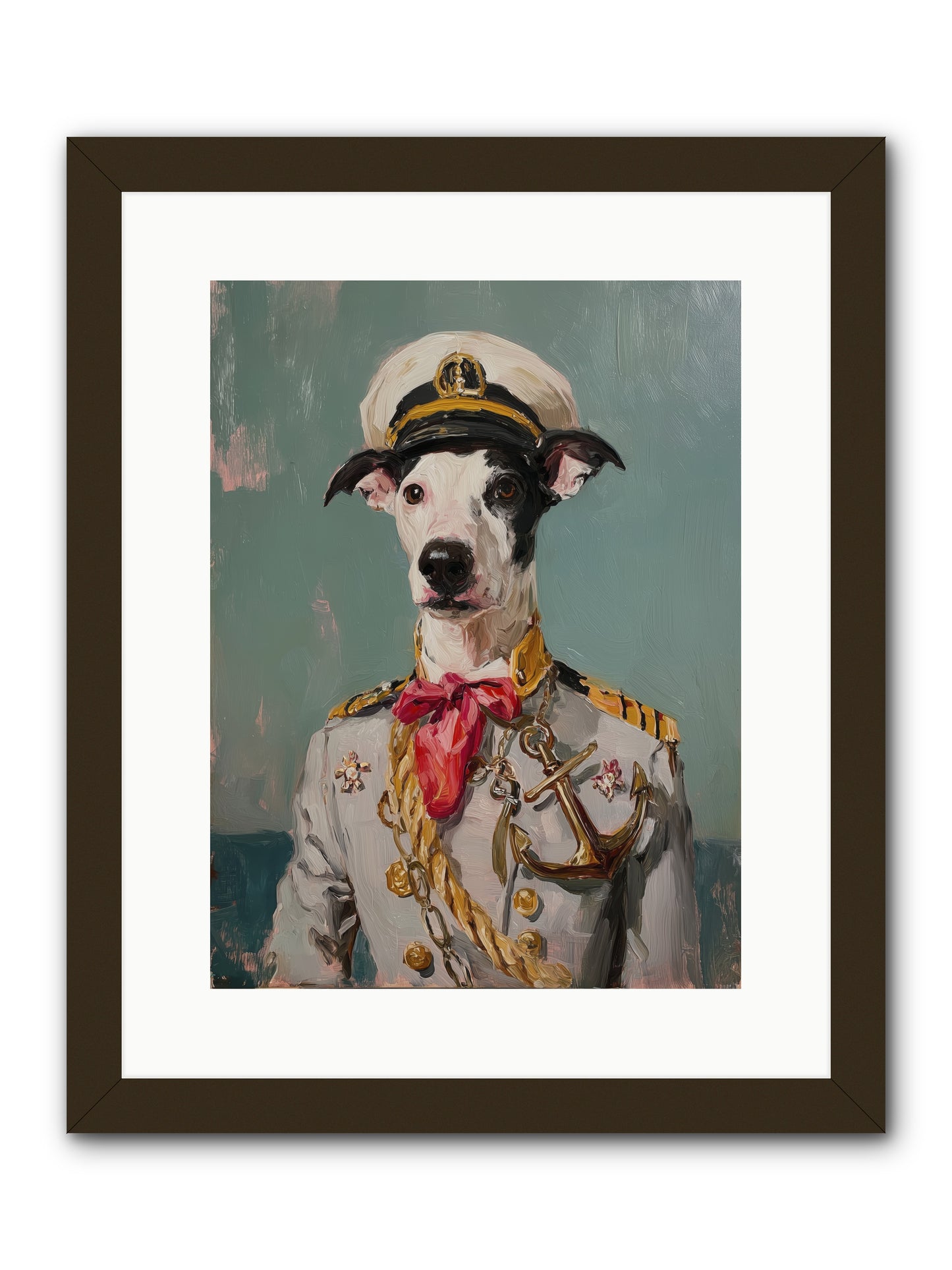 Treasured Mariner -- Framed Print - Black 12x16