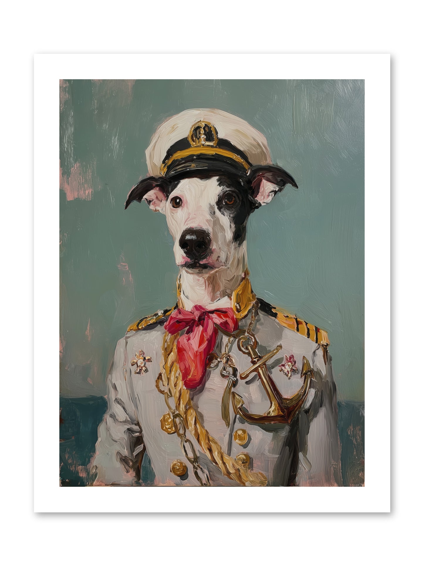 Treasured Mariner -- Loose Canvas Print 12x16