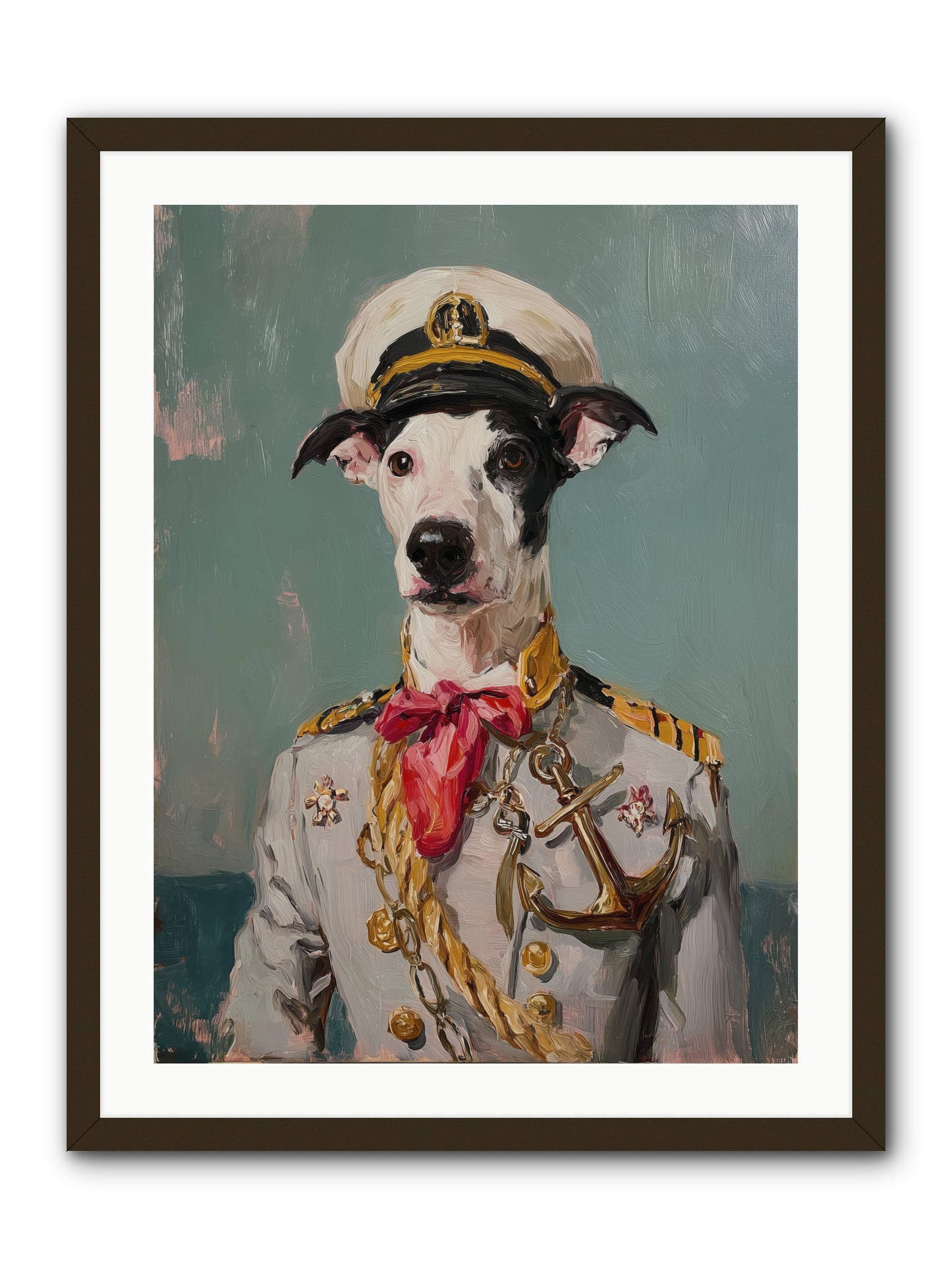 Treasured Mariner -- Framed Print - Black 24x32