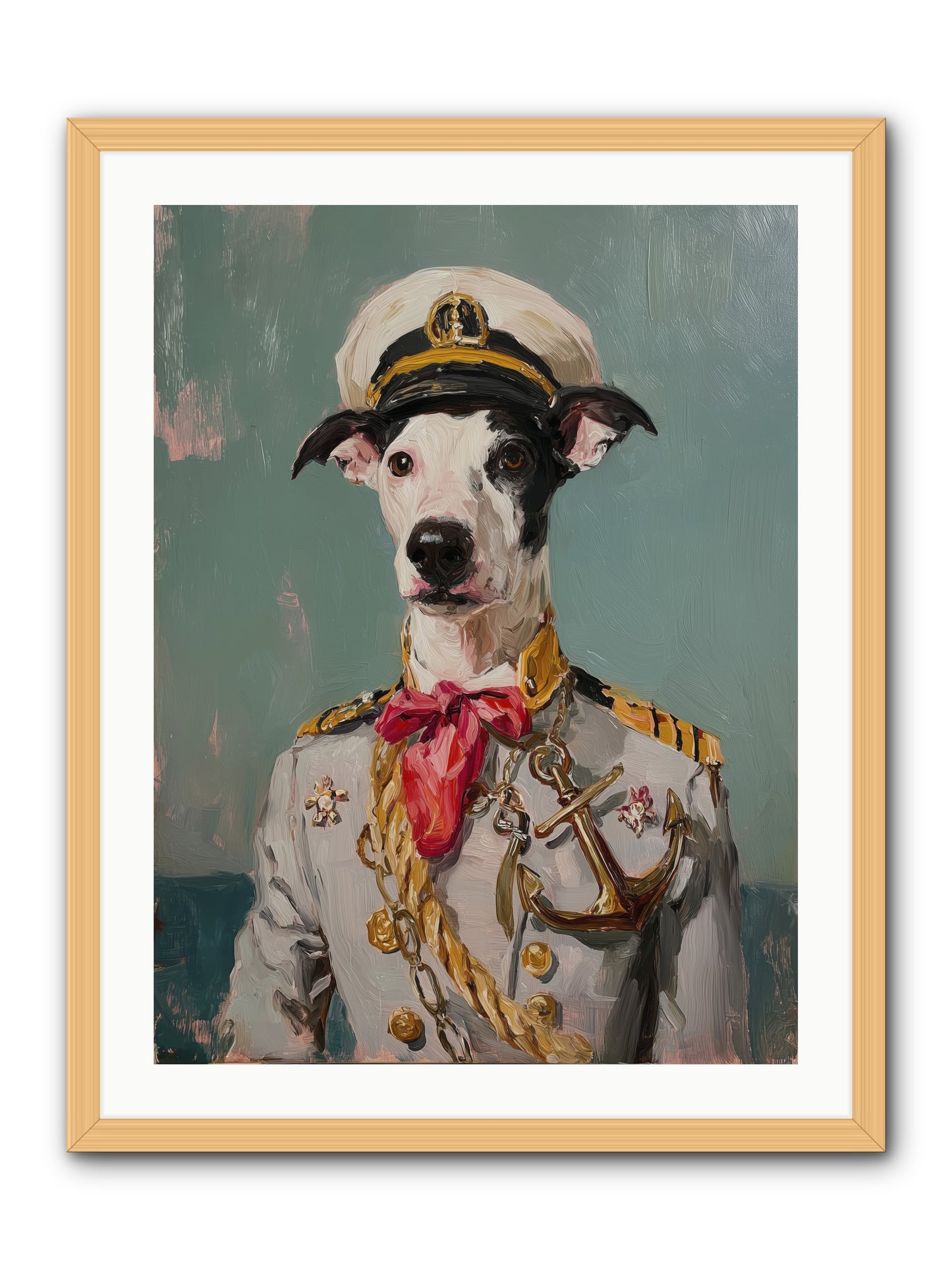 Treasured Mariner -- Framed Print - Natural 24x32