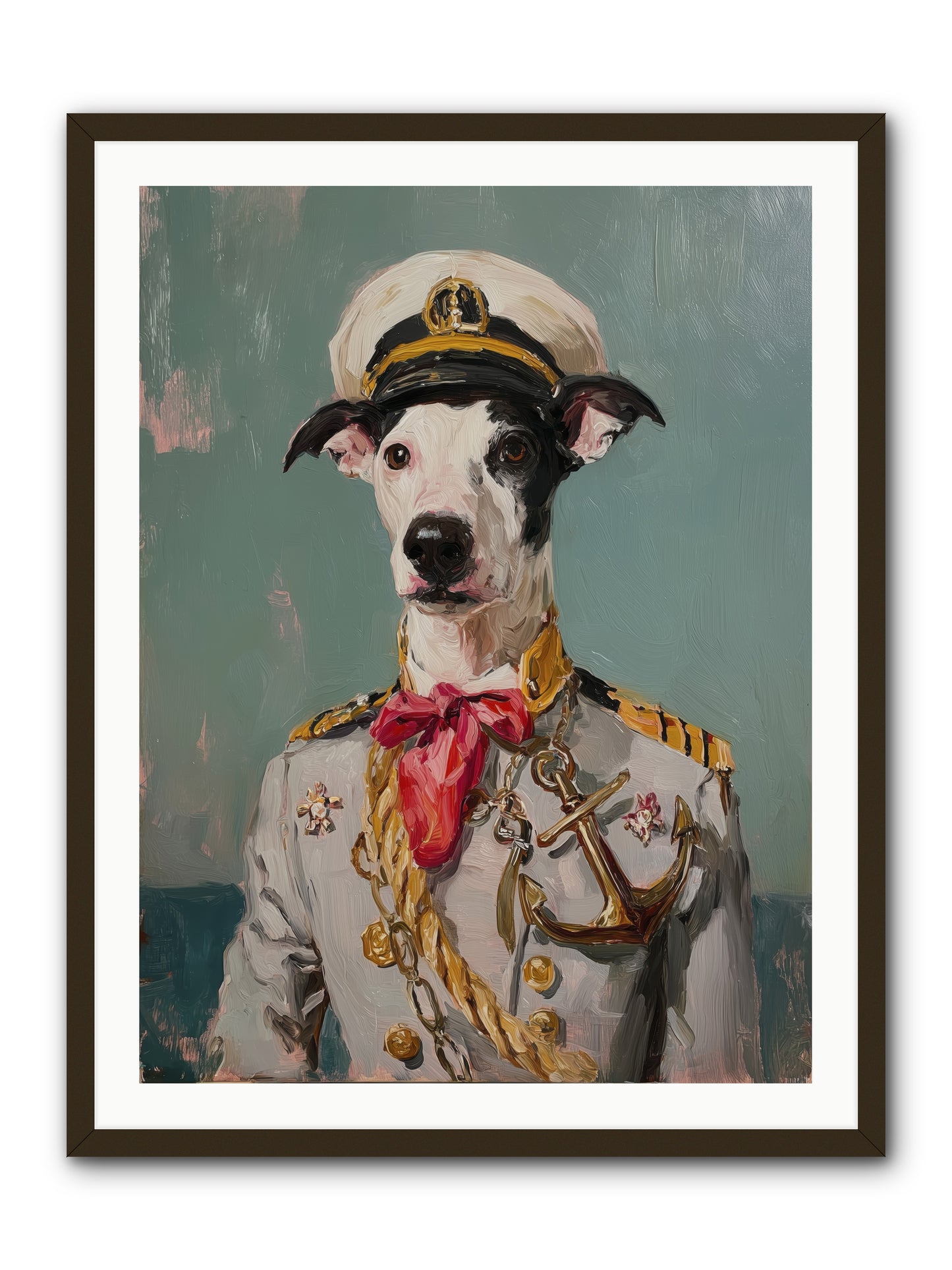 Treasured Mariner -- Framed Print - Black 30x40