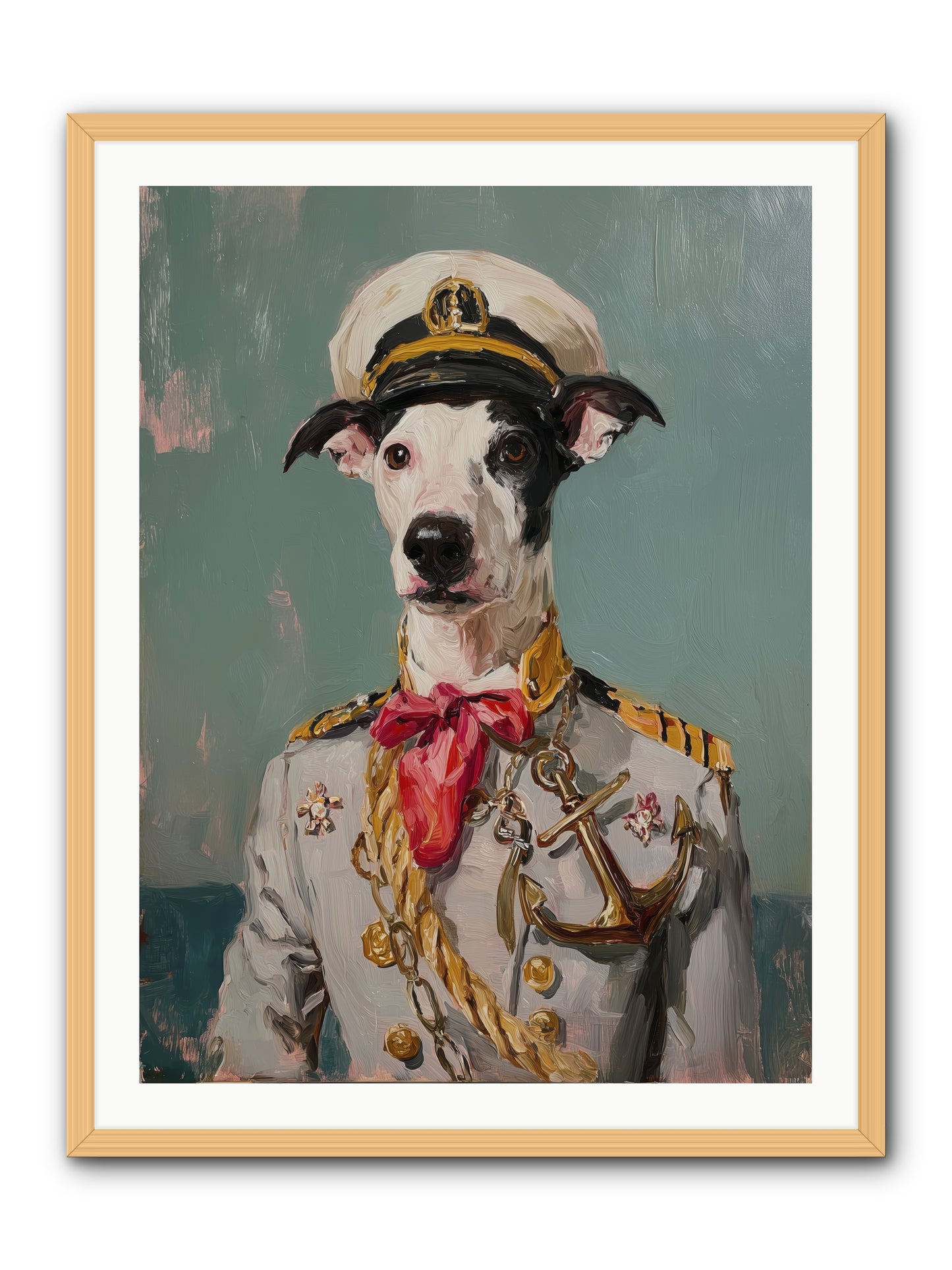 Treasured Mariner -- Framed Print - Natural 30x40