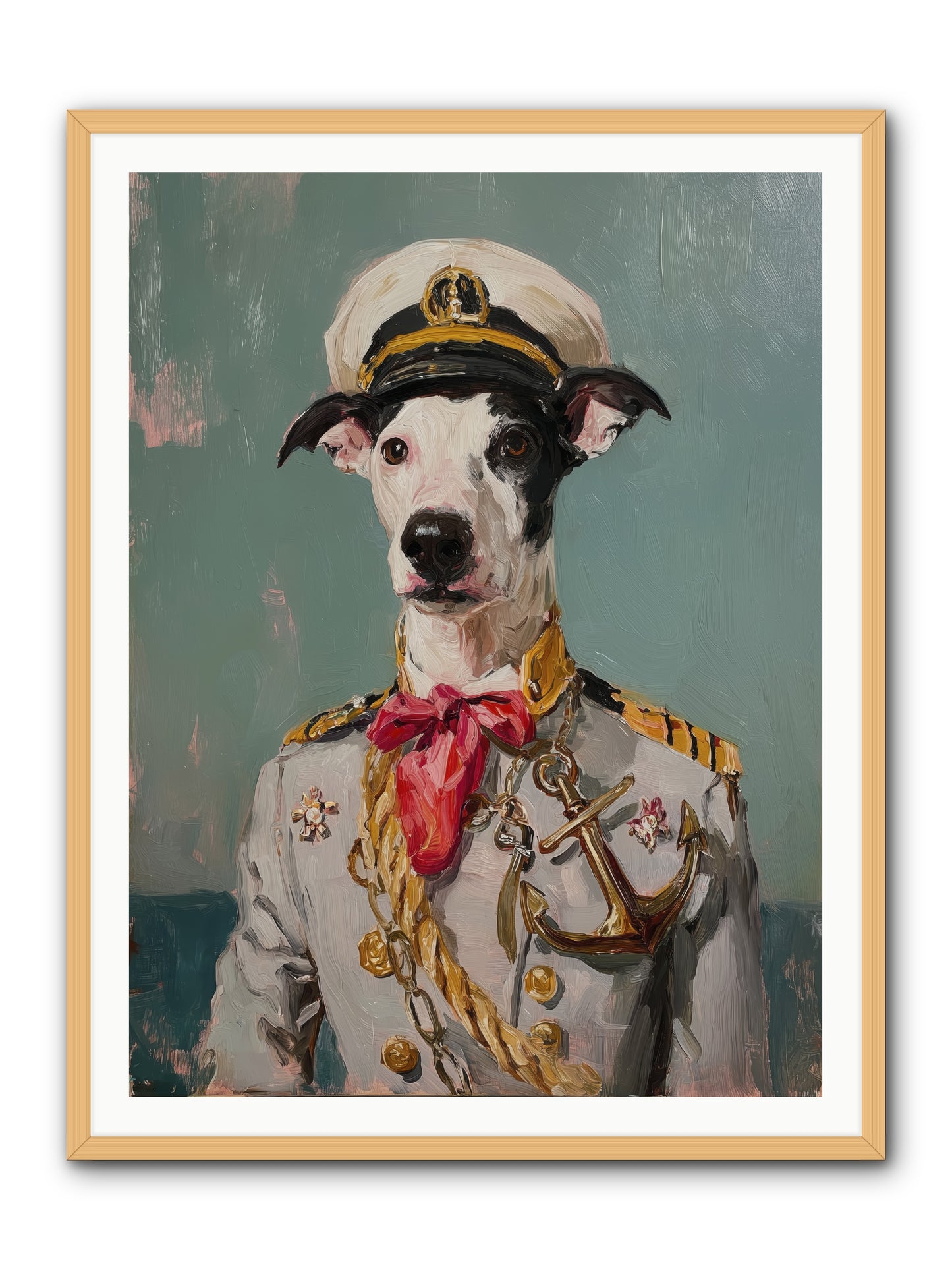 Treasured Mariner -- Framed Print - Natural 36x48