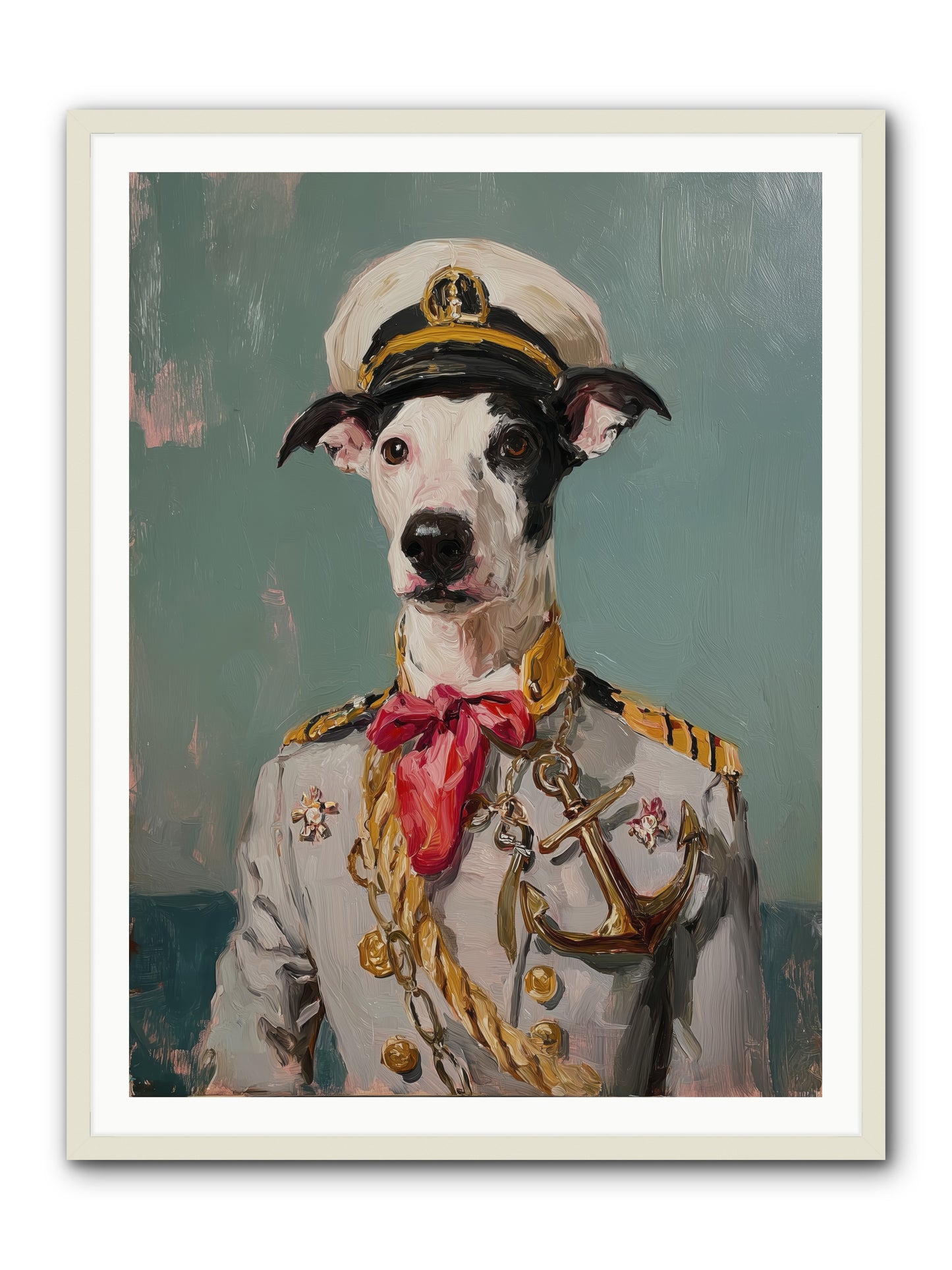 Treasured Mariner -- Framed Print - White 36x48