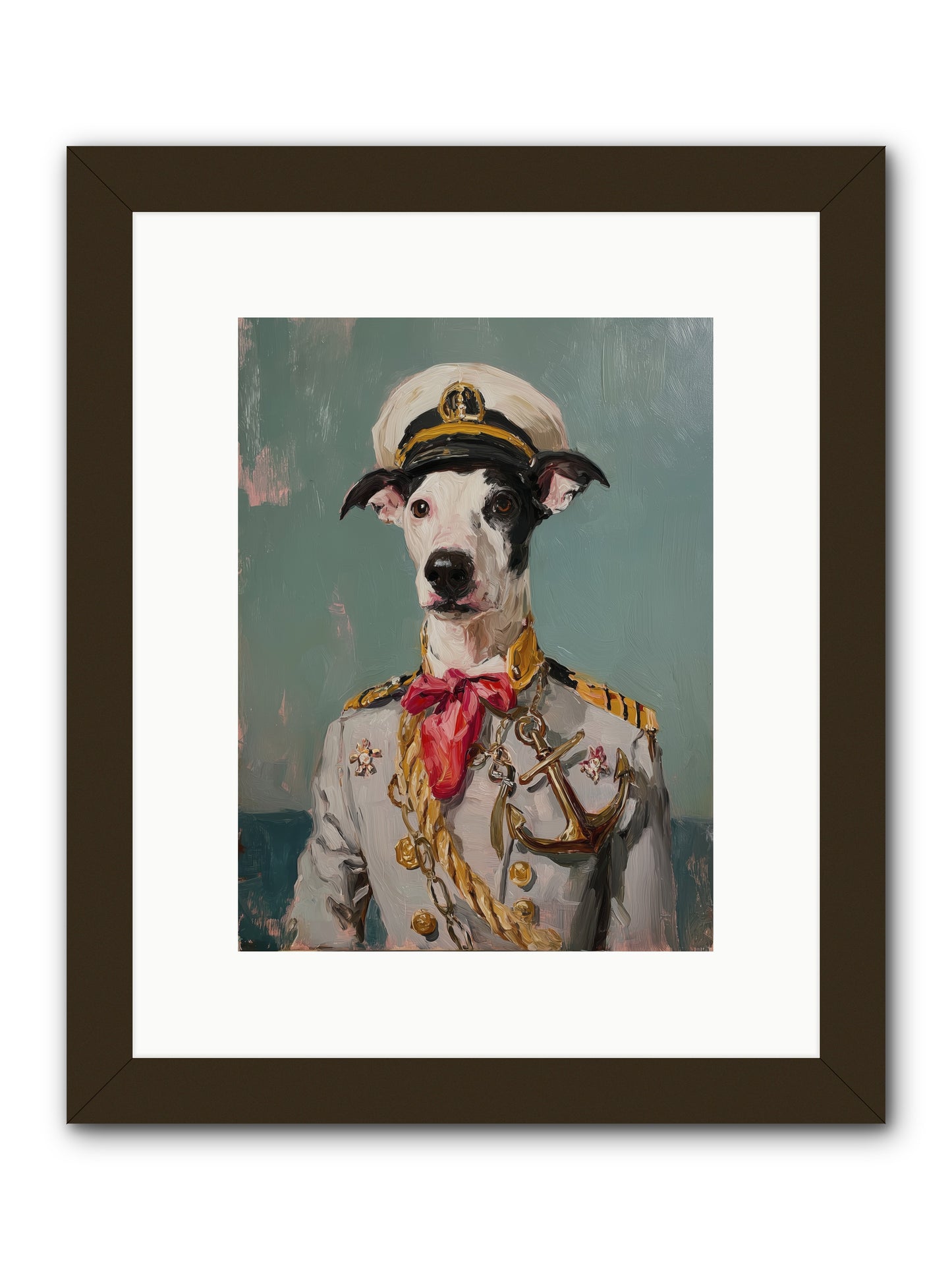 Treasured Mariner -- Framed Print - Black 9x12