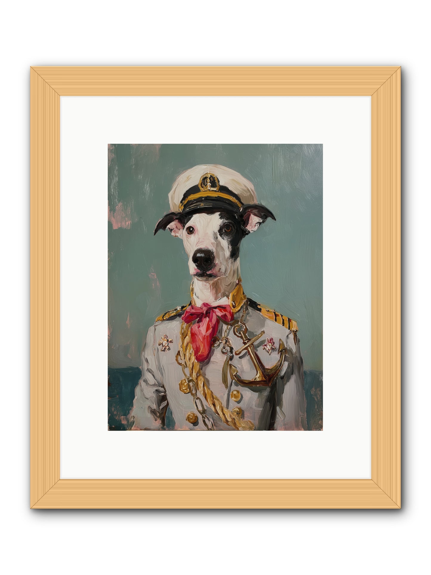 Treasured Mariner -- Framed Print - Natural 9x12