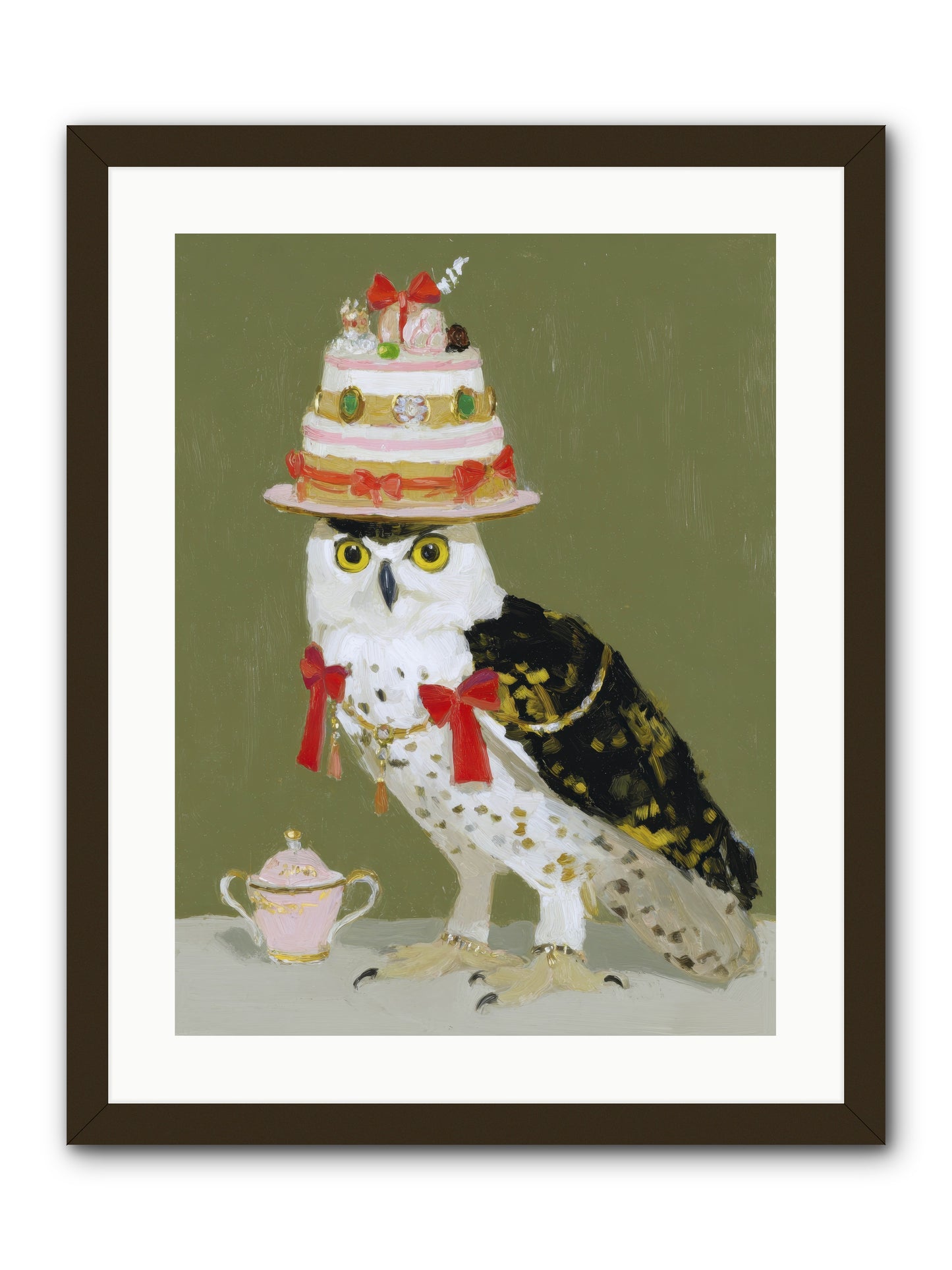 Treasured Whirlwind -- Framed Print - Black 18x24