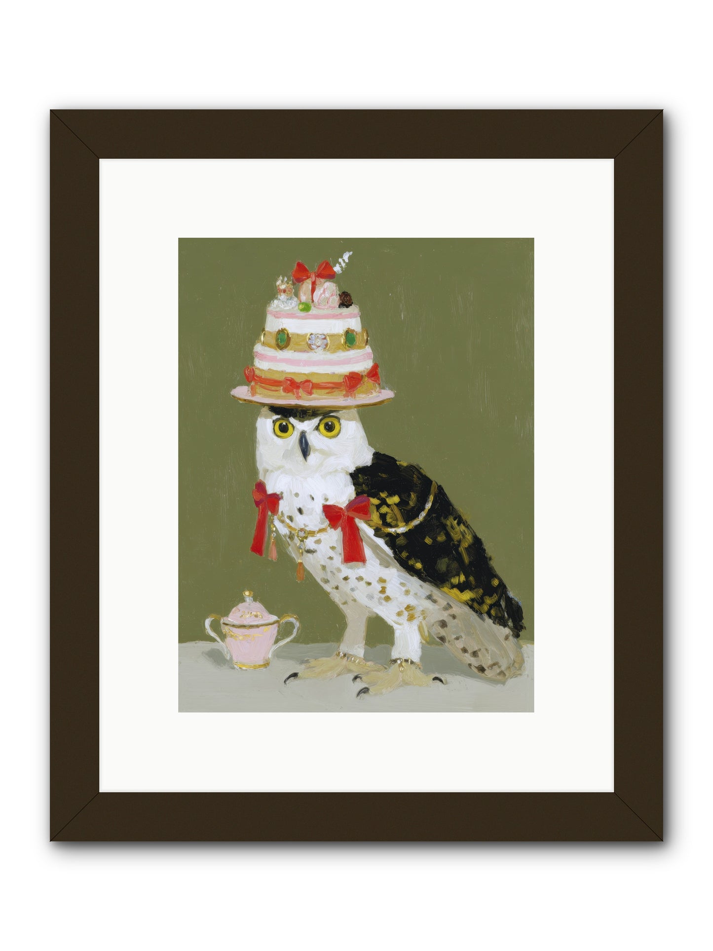 Treasured Whirlwind -- Framed Print - Black 9x12