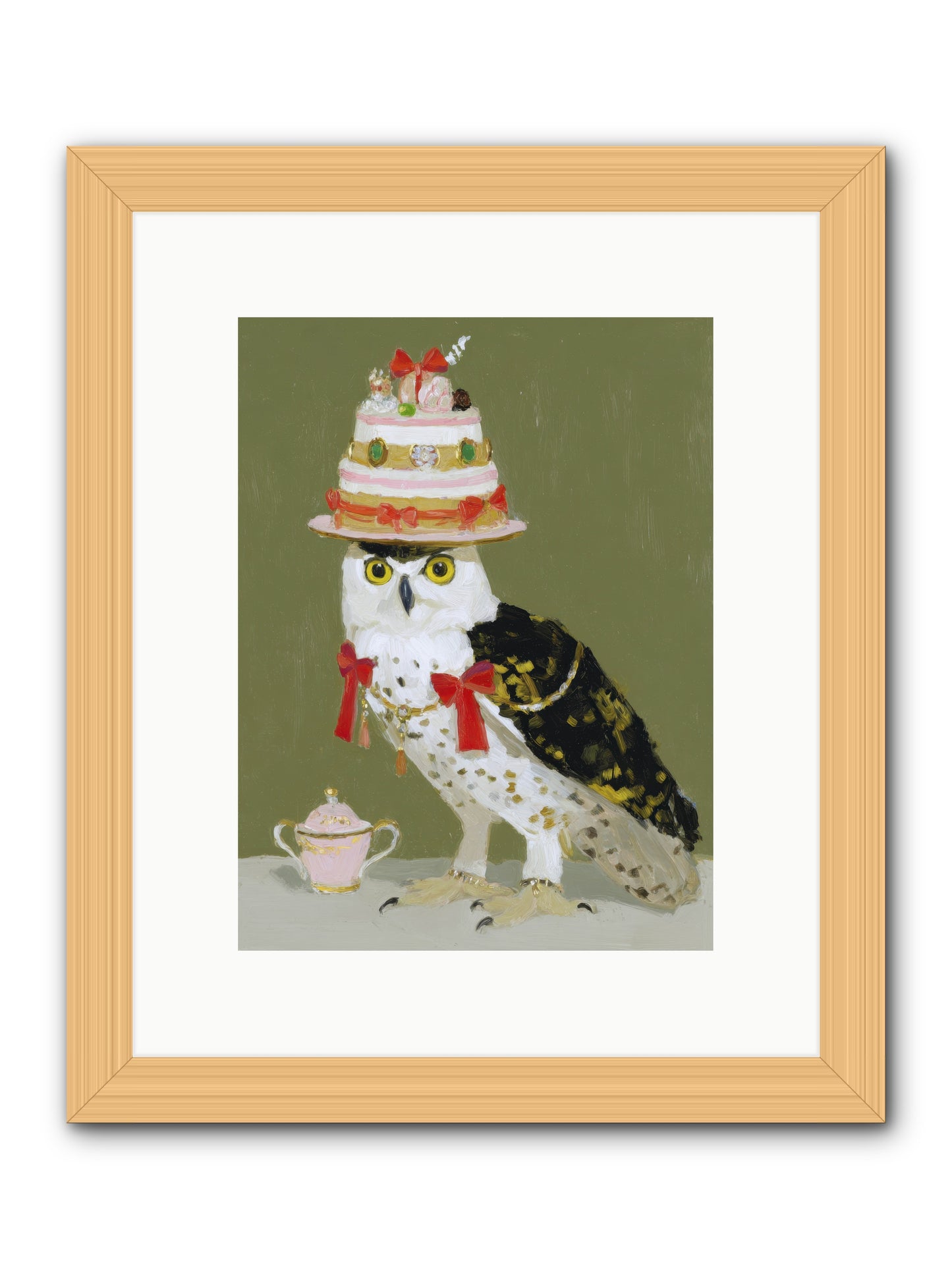 Treasured Whirlwind -- Framed Print - Natural 9x12