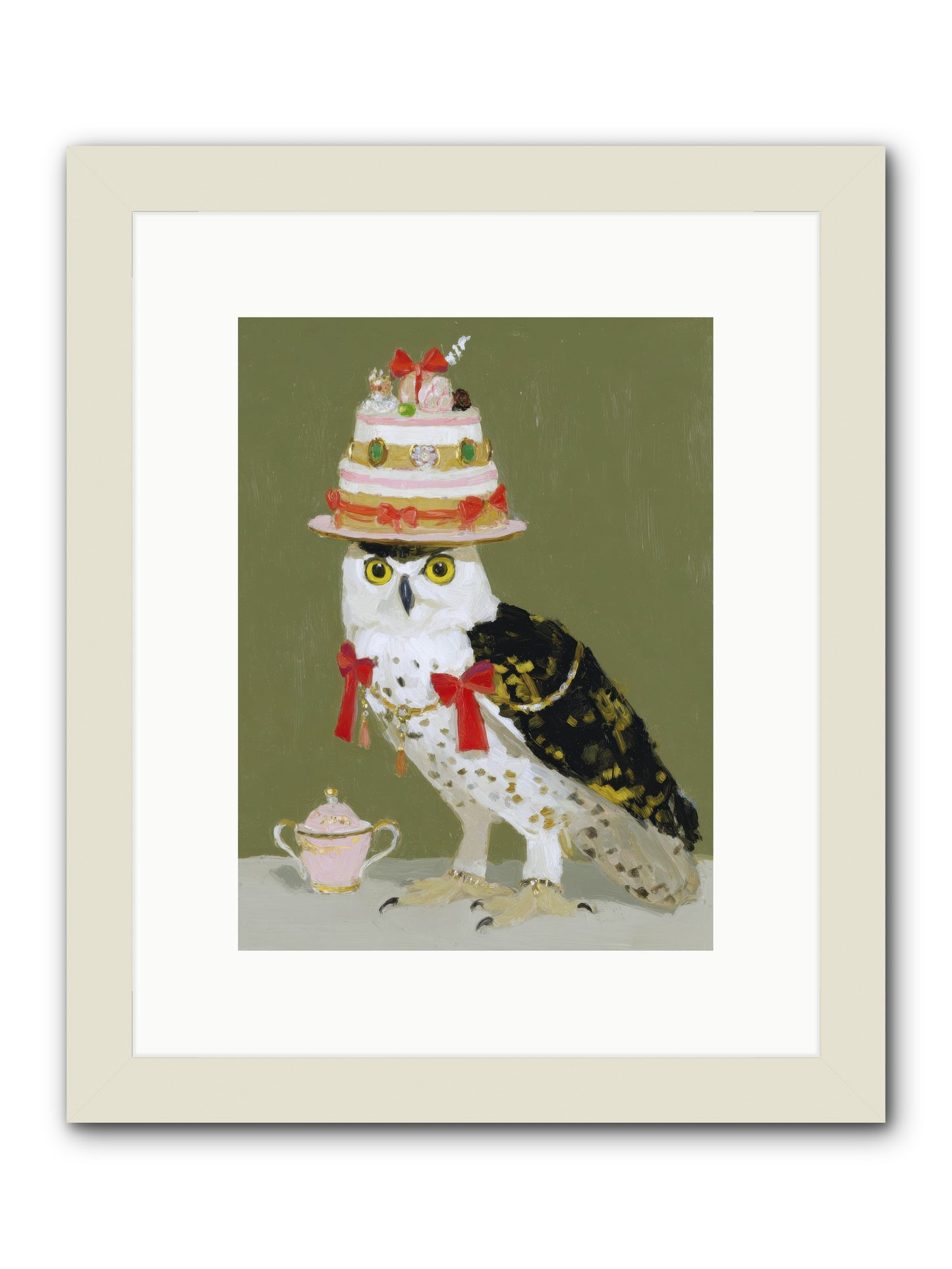 Treasured Whirlwind -- Framed Print - White 9x12