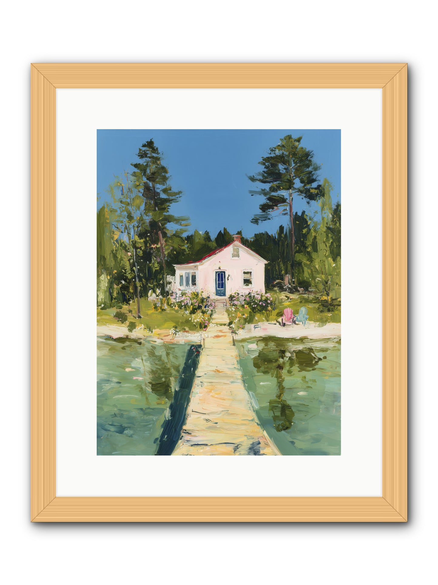 True Haven -- Framed Print - Natural 12x16