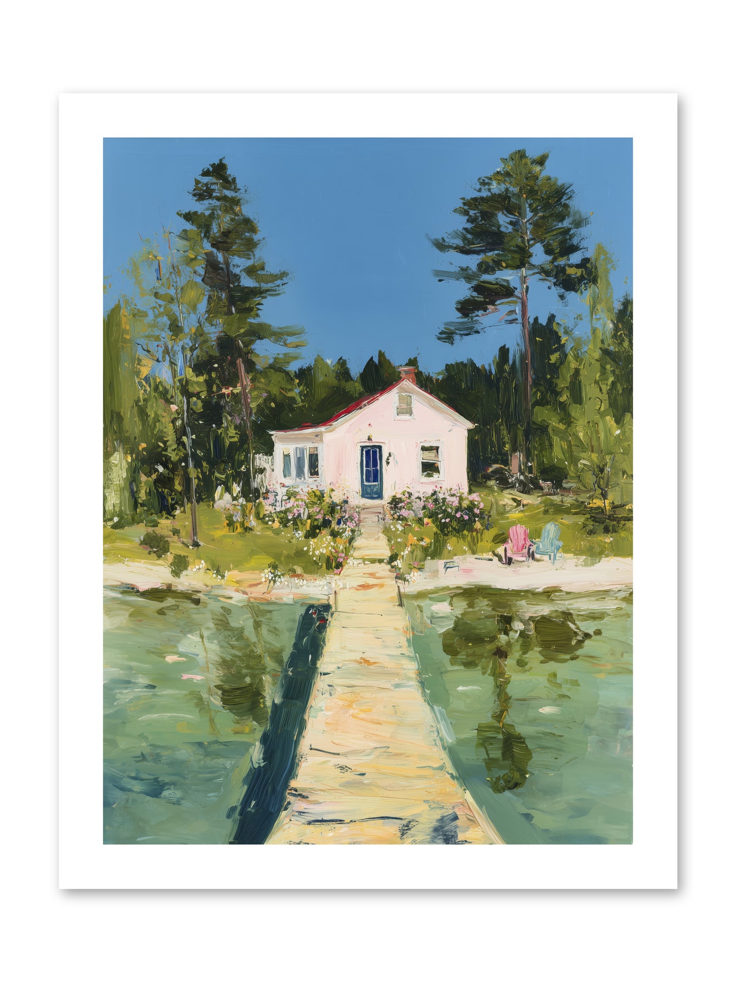 True Haven -- Loose Canvas Print 12x16