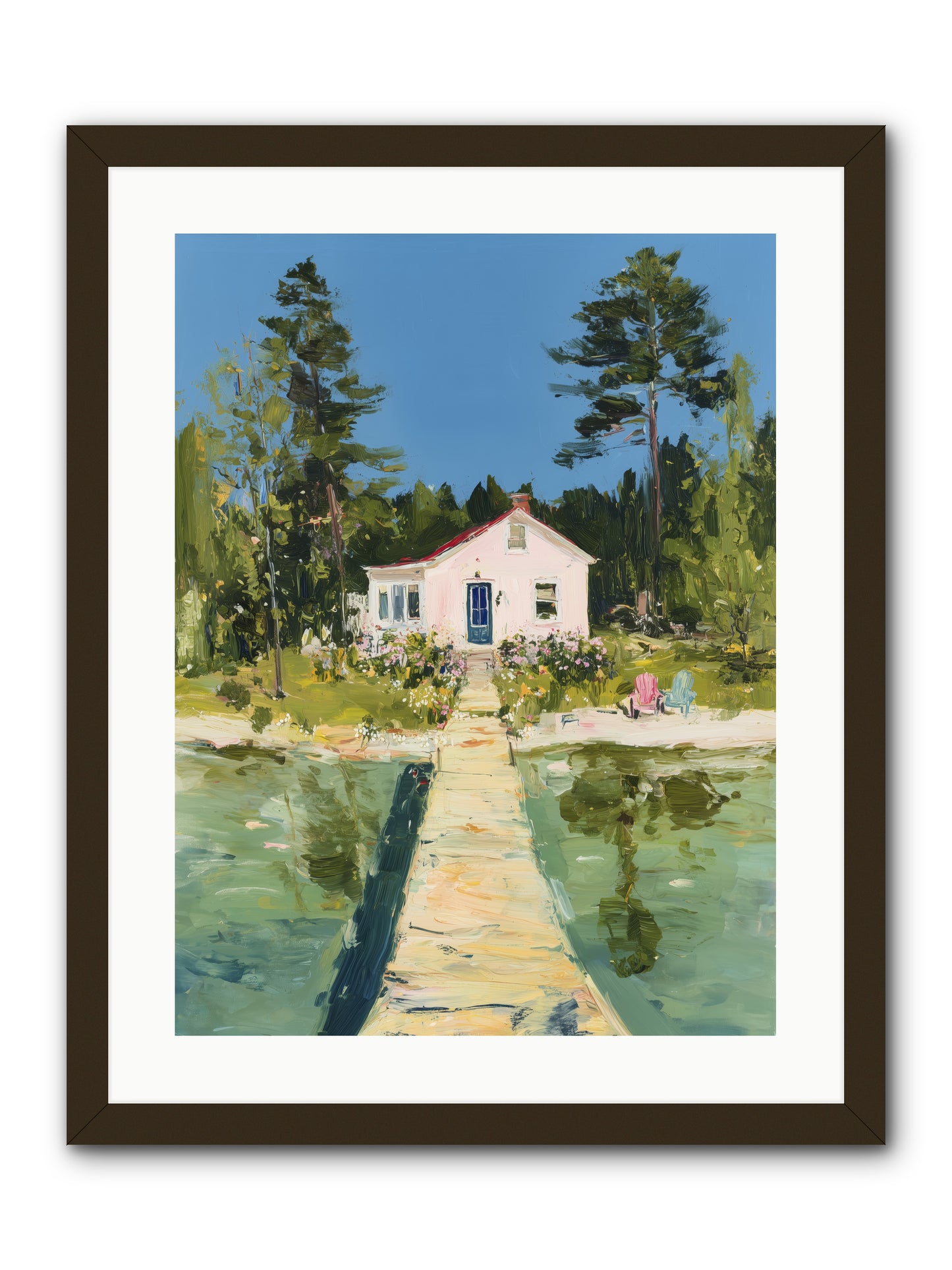 True Haven -- Framed Print - Black 18x24
