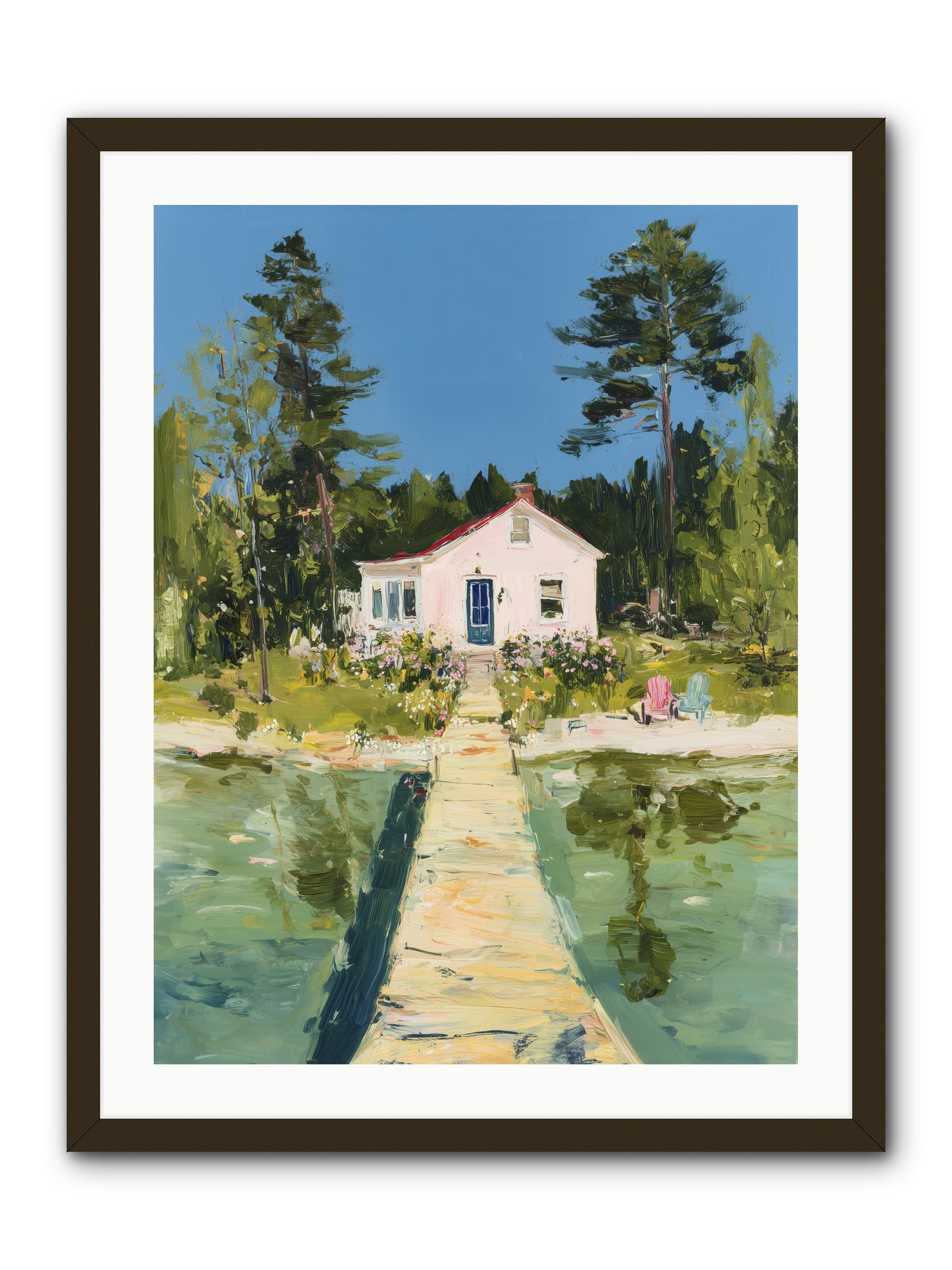 True Haven -- Framed Print - Black 24x32