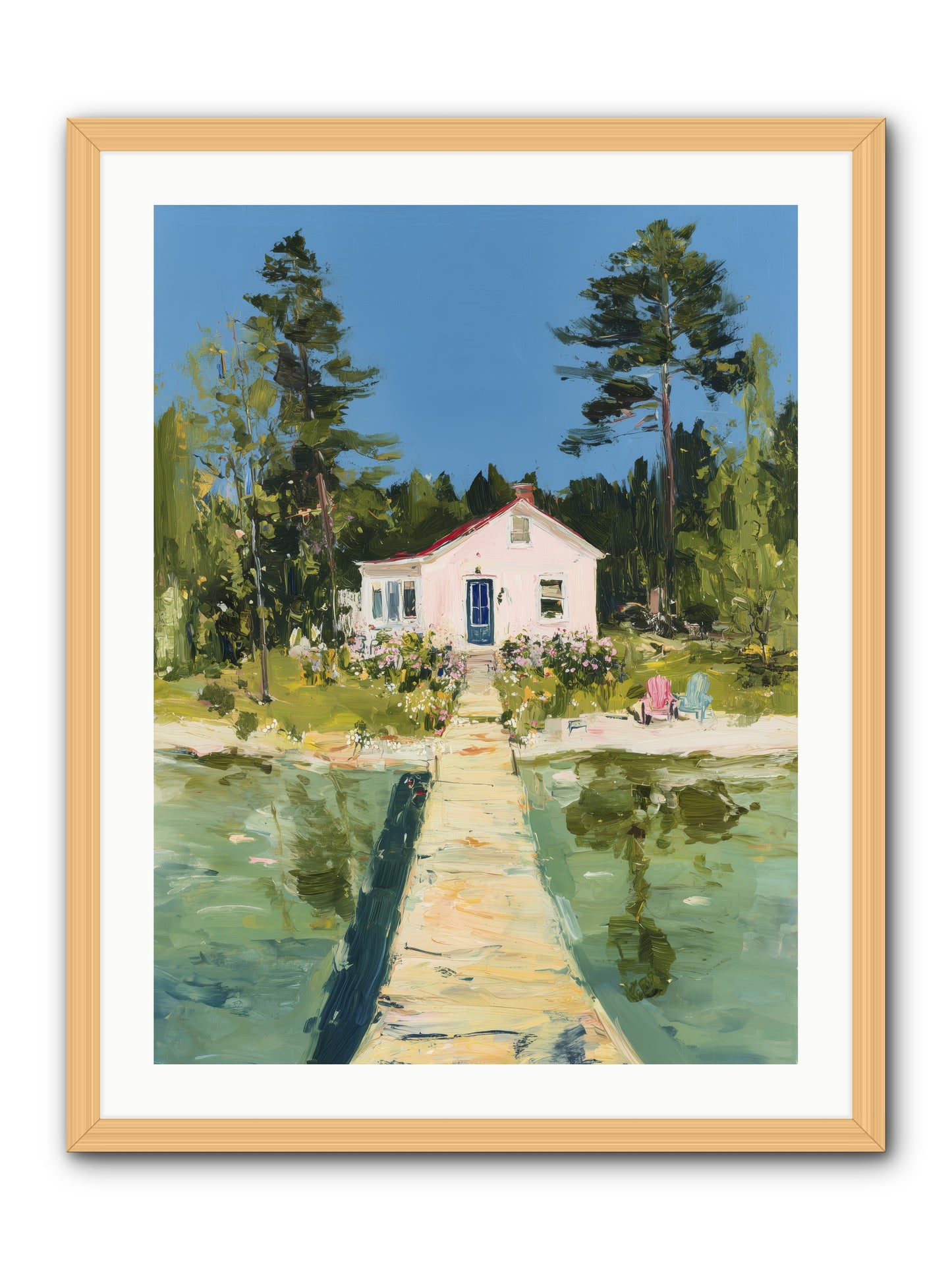True Haven -- Framed Print - Natural 24x32