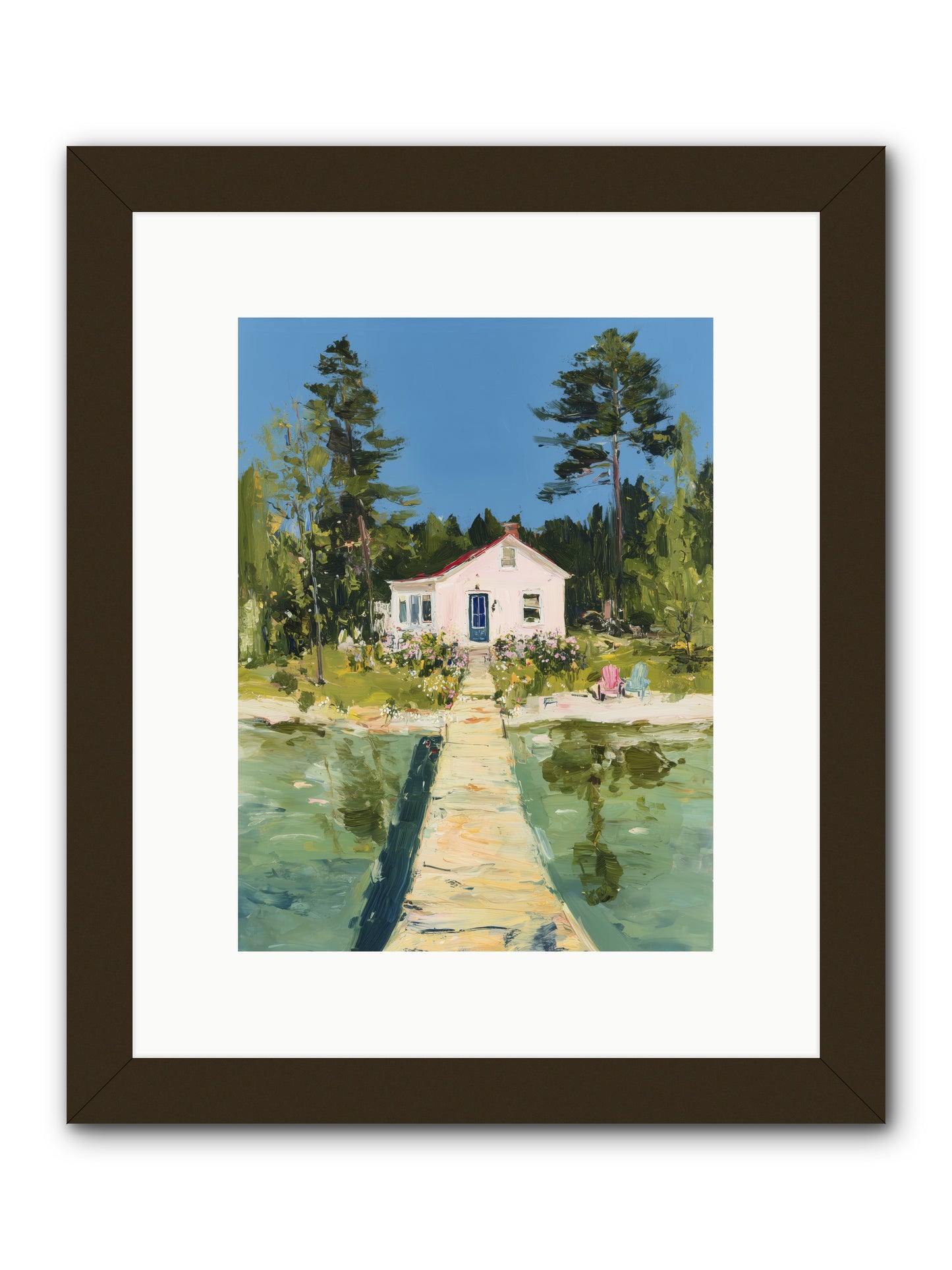 True Haven -- Framed Print - Black 9x12