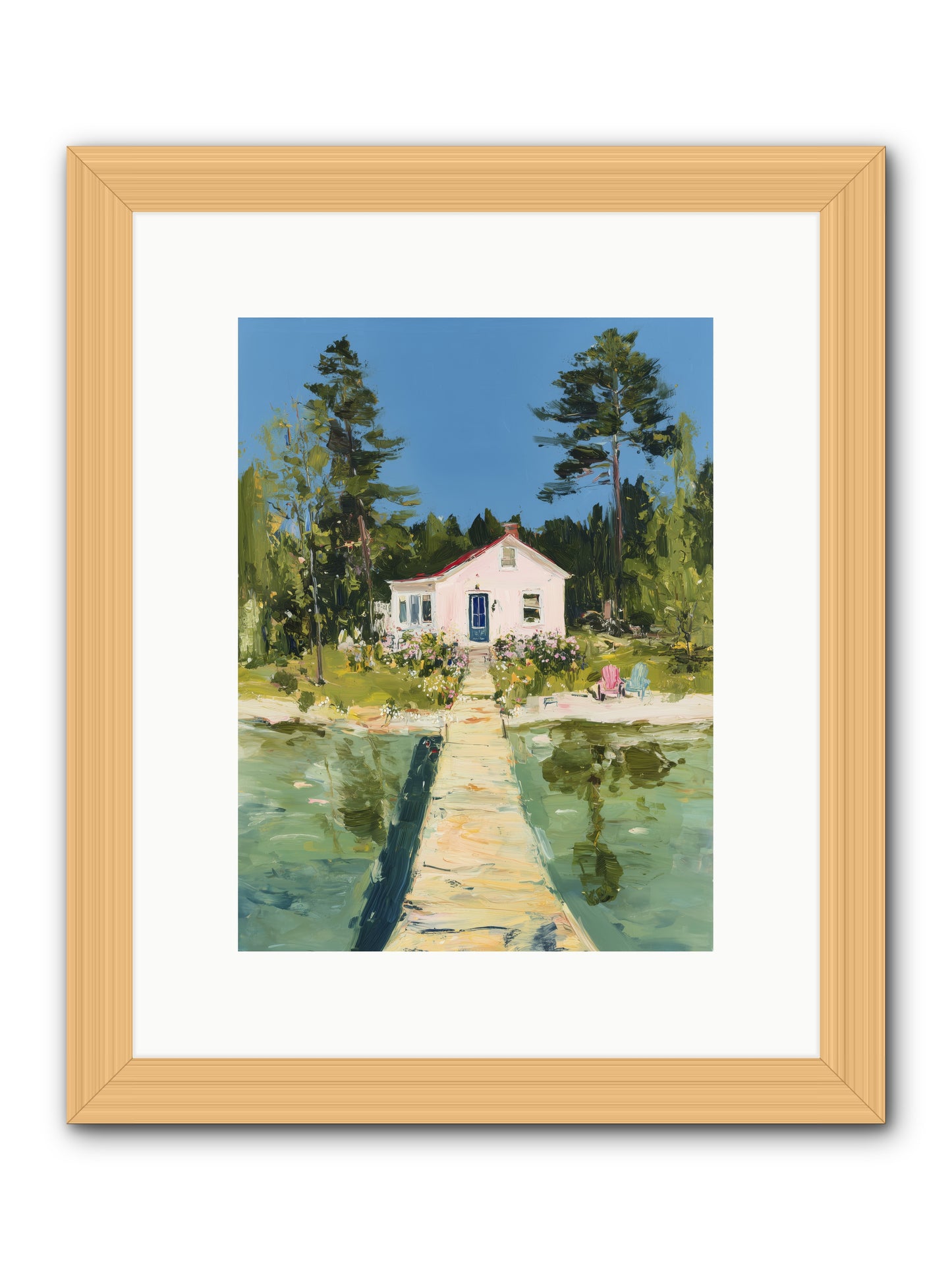 True Haven -- Framed Print - Natural 9x12