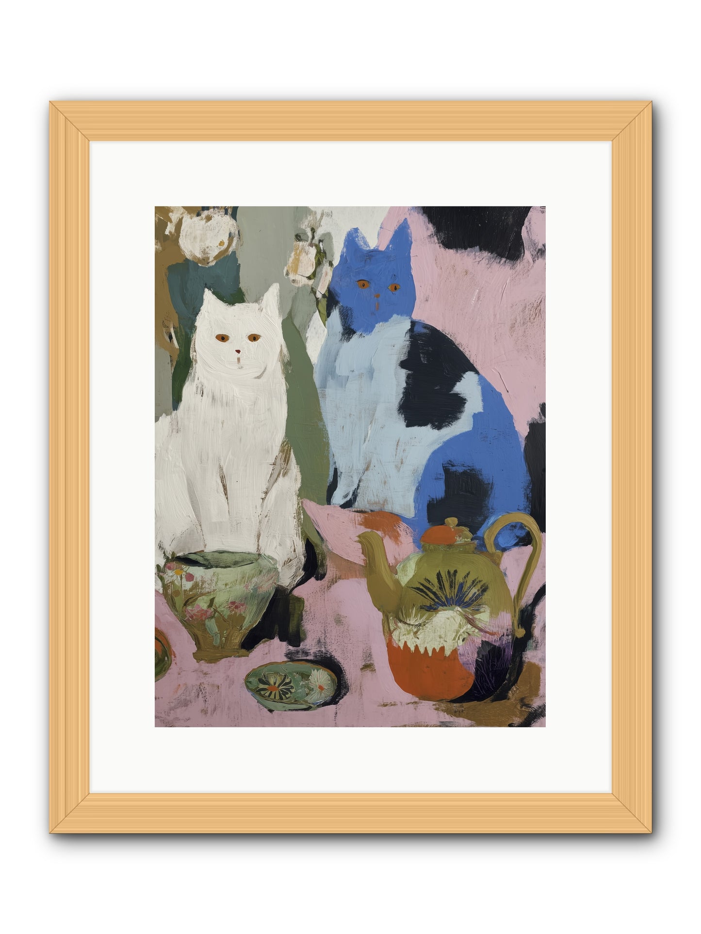 Turning Page -- Framed Print - Natural 12x16