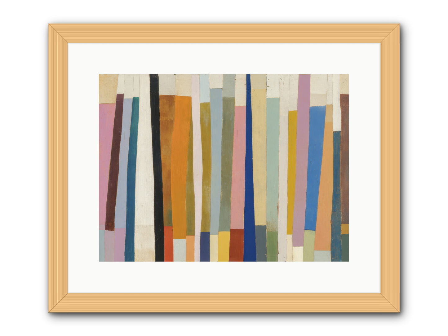Tusk Loom -- Framed Print - Natural 16x12