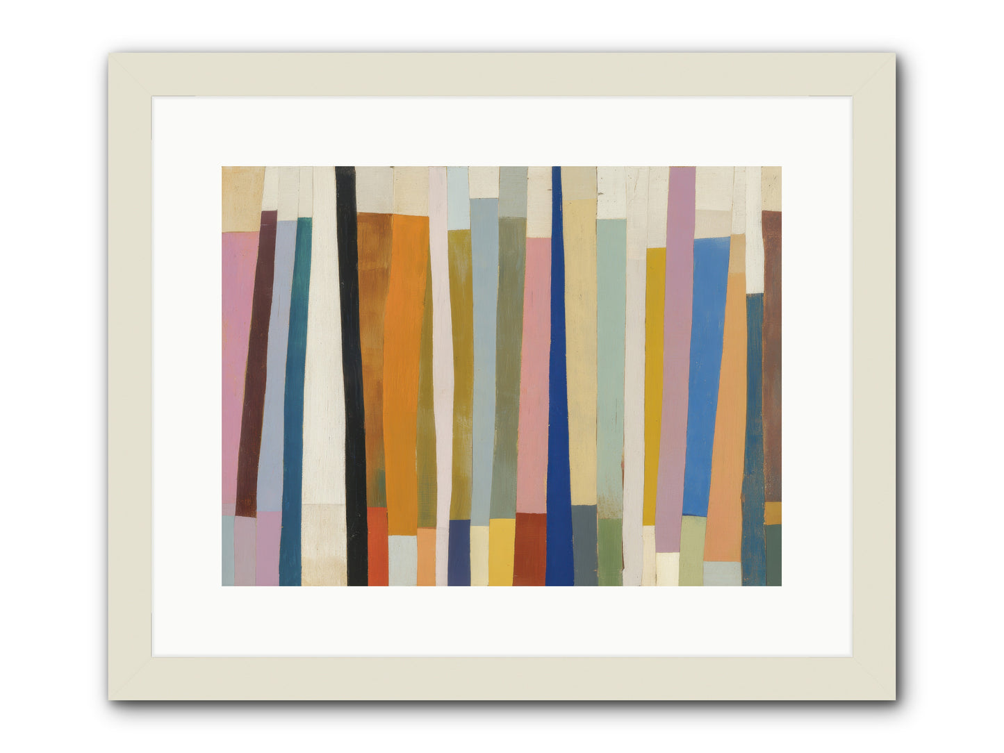 Tusk Loom -- Framed Print - White 16x12