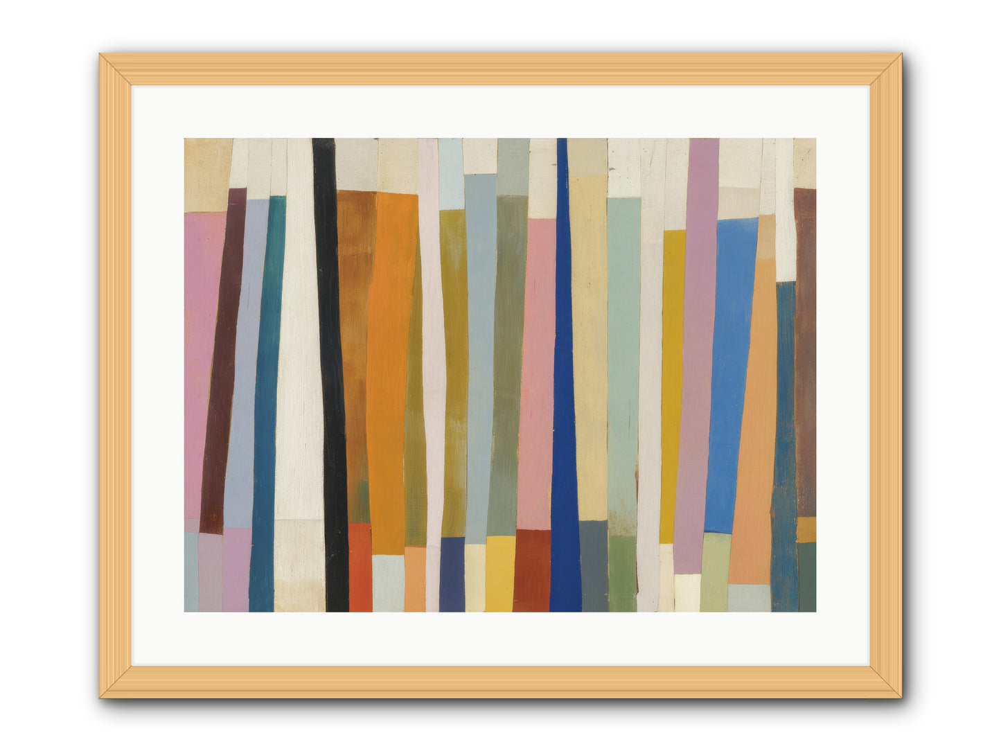 Tusk Loom -- Framed Print - Natural 24x18