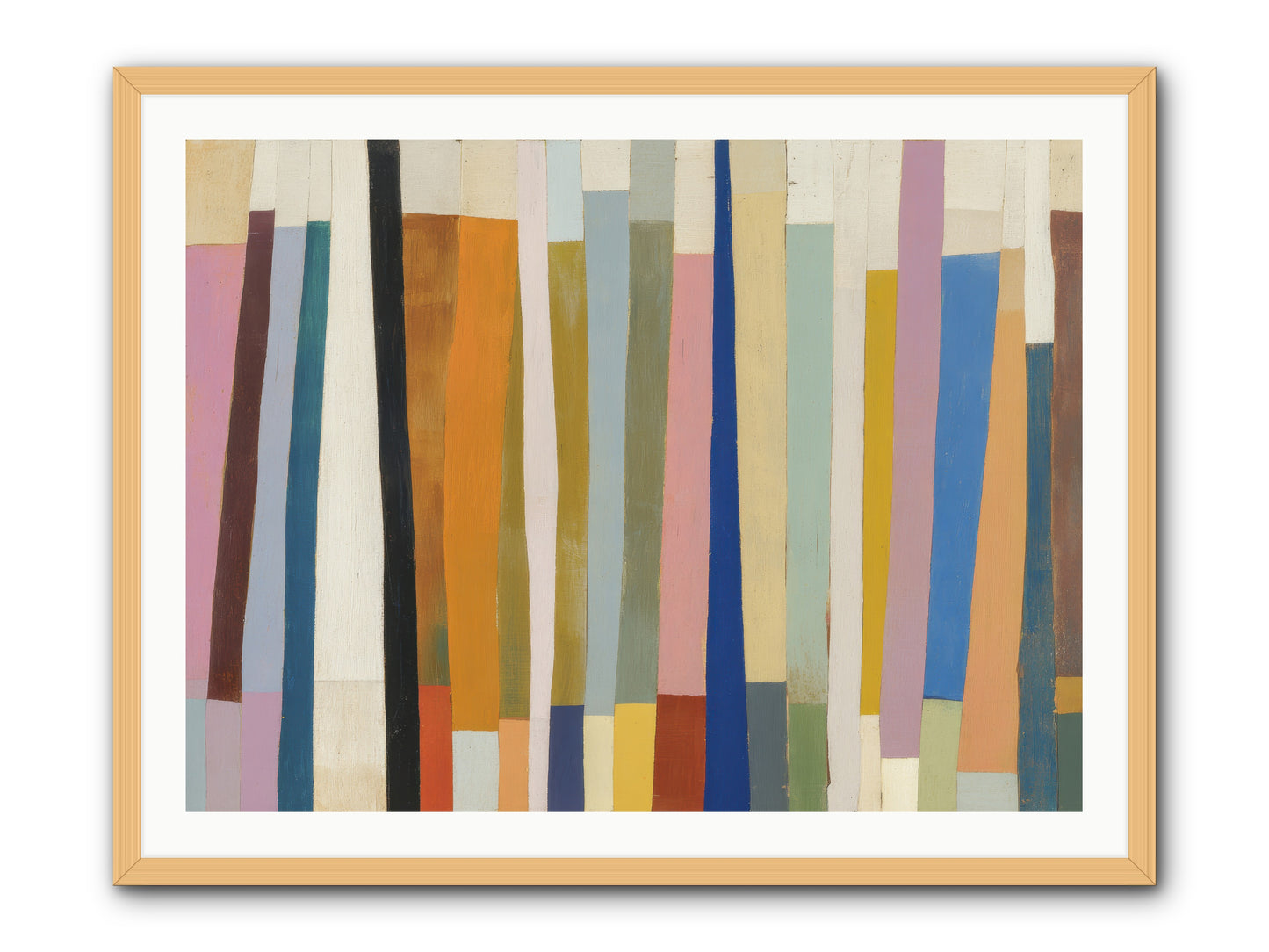 Tusk Loom -- Framed Print - Natural 40x30