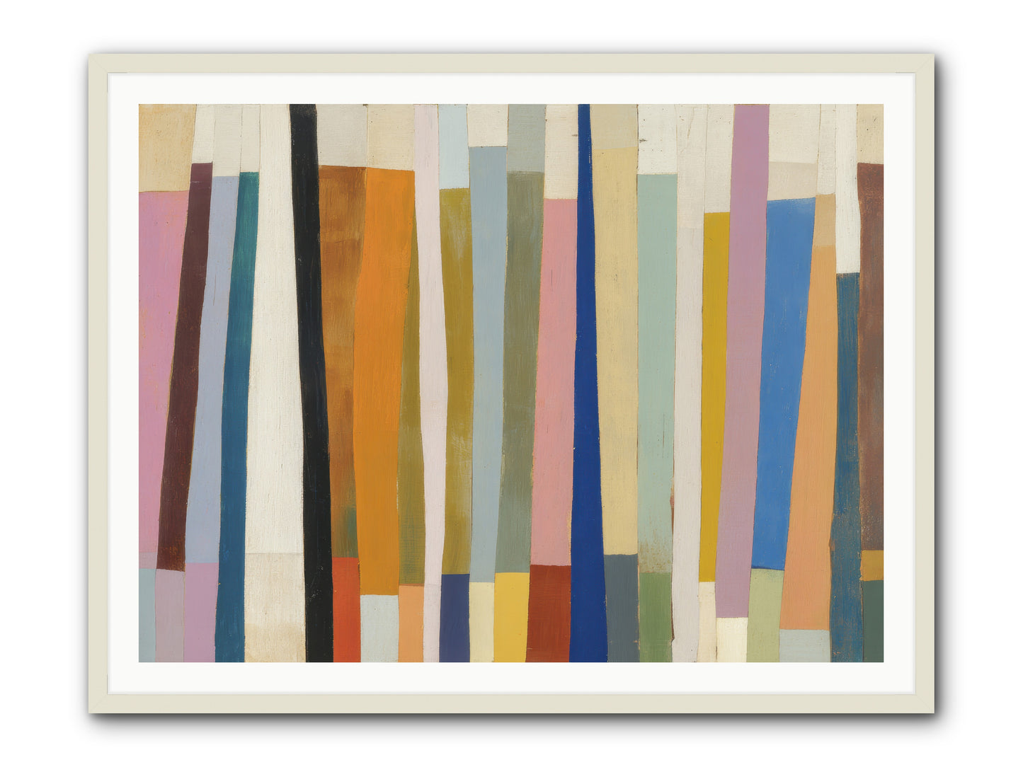 Tusk Loom -- Framed Print - White 48x36