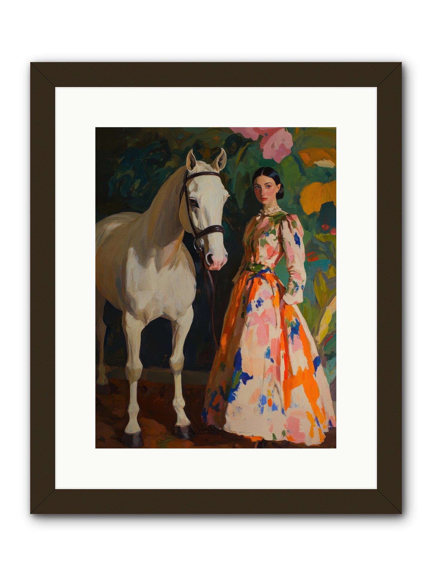 Twilight Champion -- Framed Print - Black 12x16