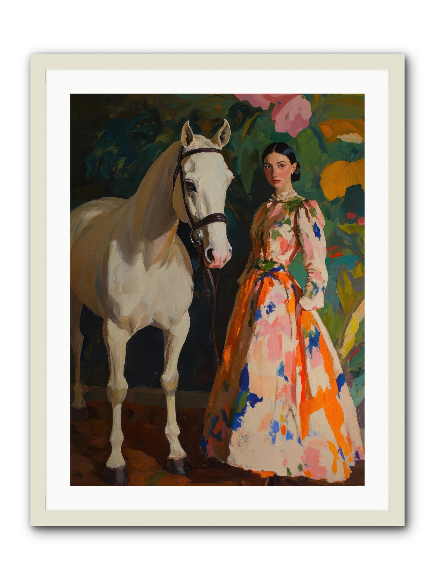 Twilight Champion -- Framed Print - White 24x32