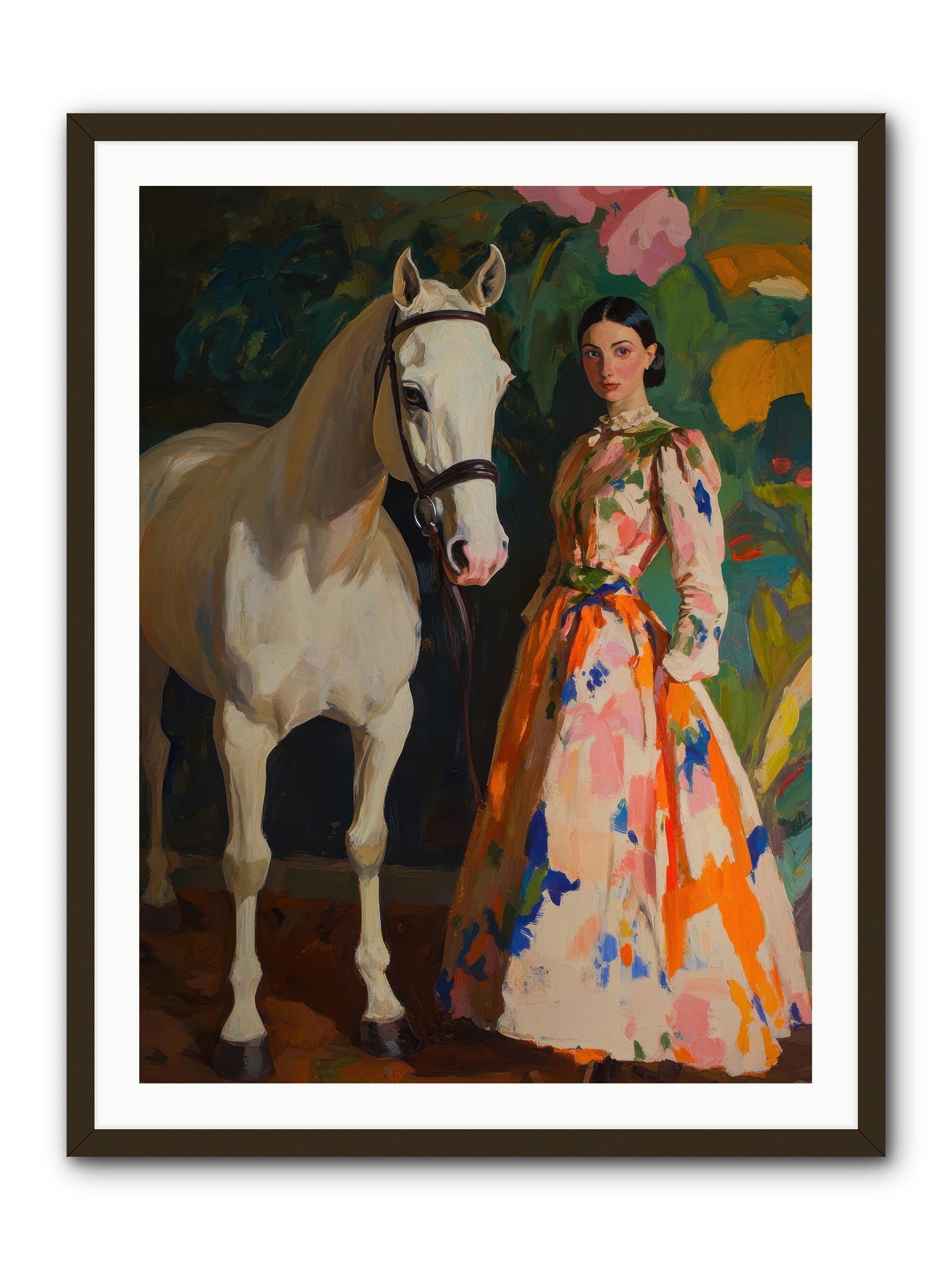 Twilight Champion -- Framed Print - Black 30x40