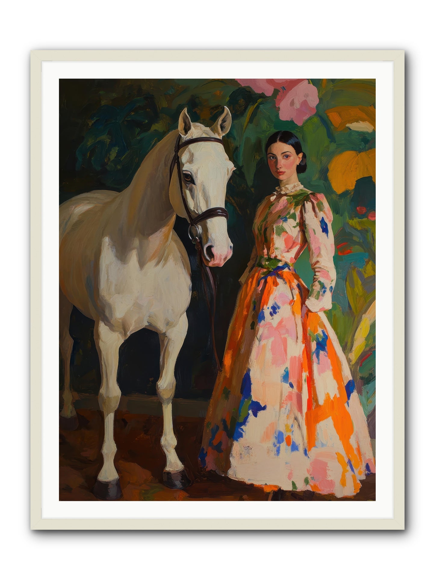 Twilight Champion -- Framed Print - White 36x48
