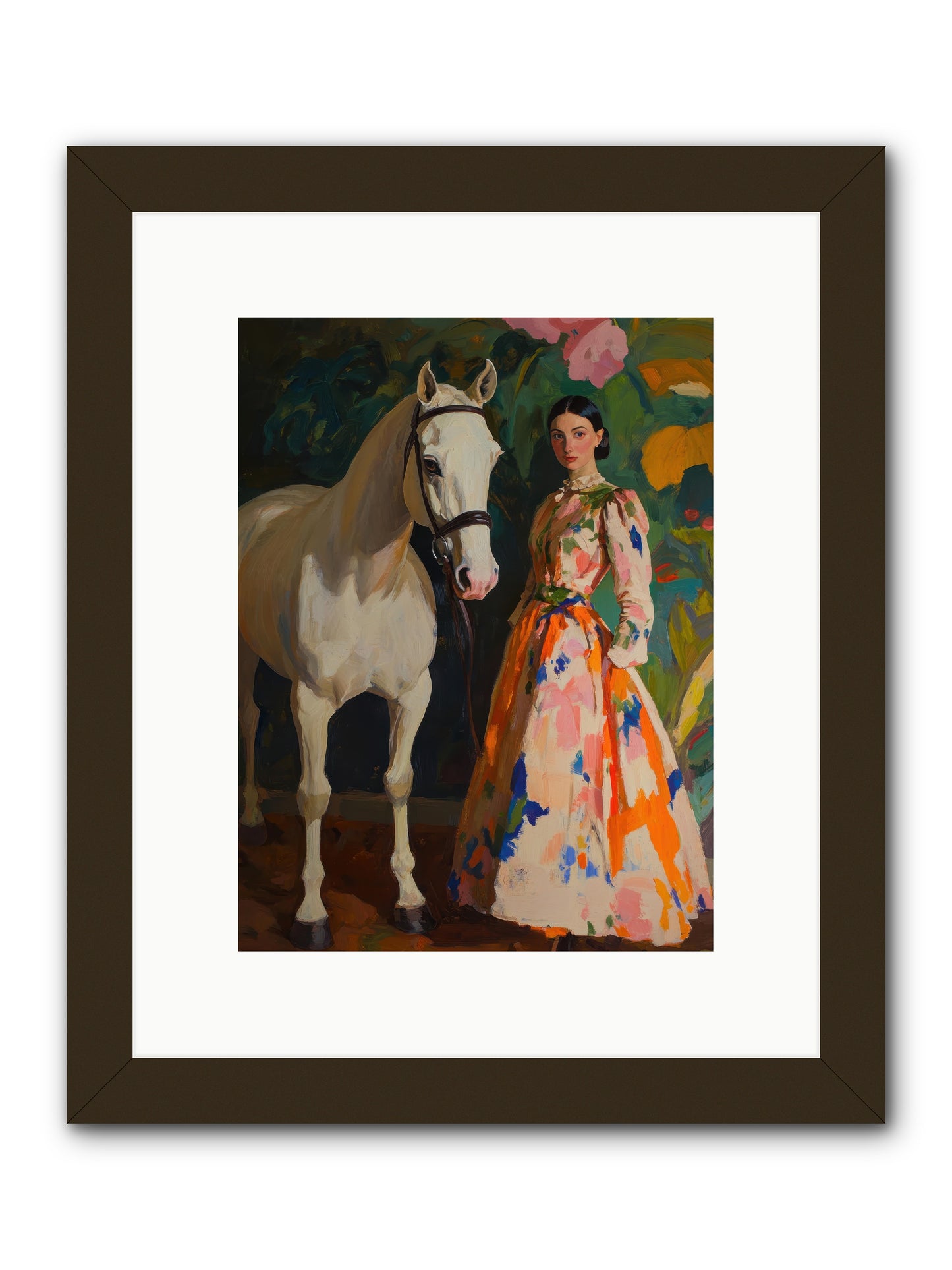 Twilight Champion -- Framed Print - Black 9x12