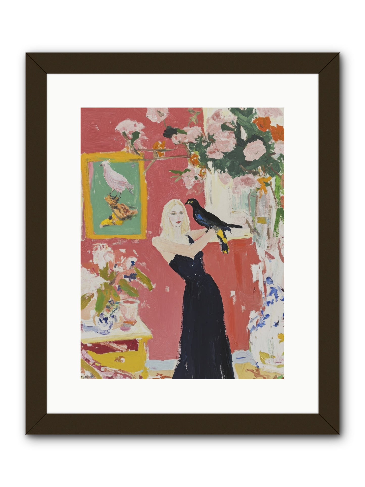 Twilight Finds Her Grace -- Framed Print - Black 12x16