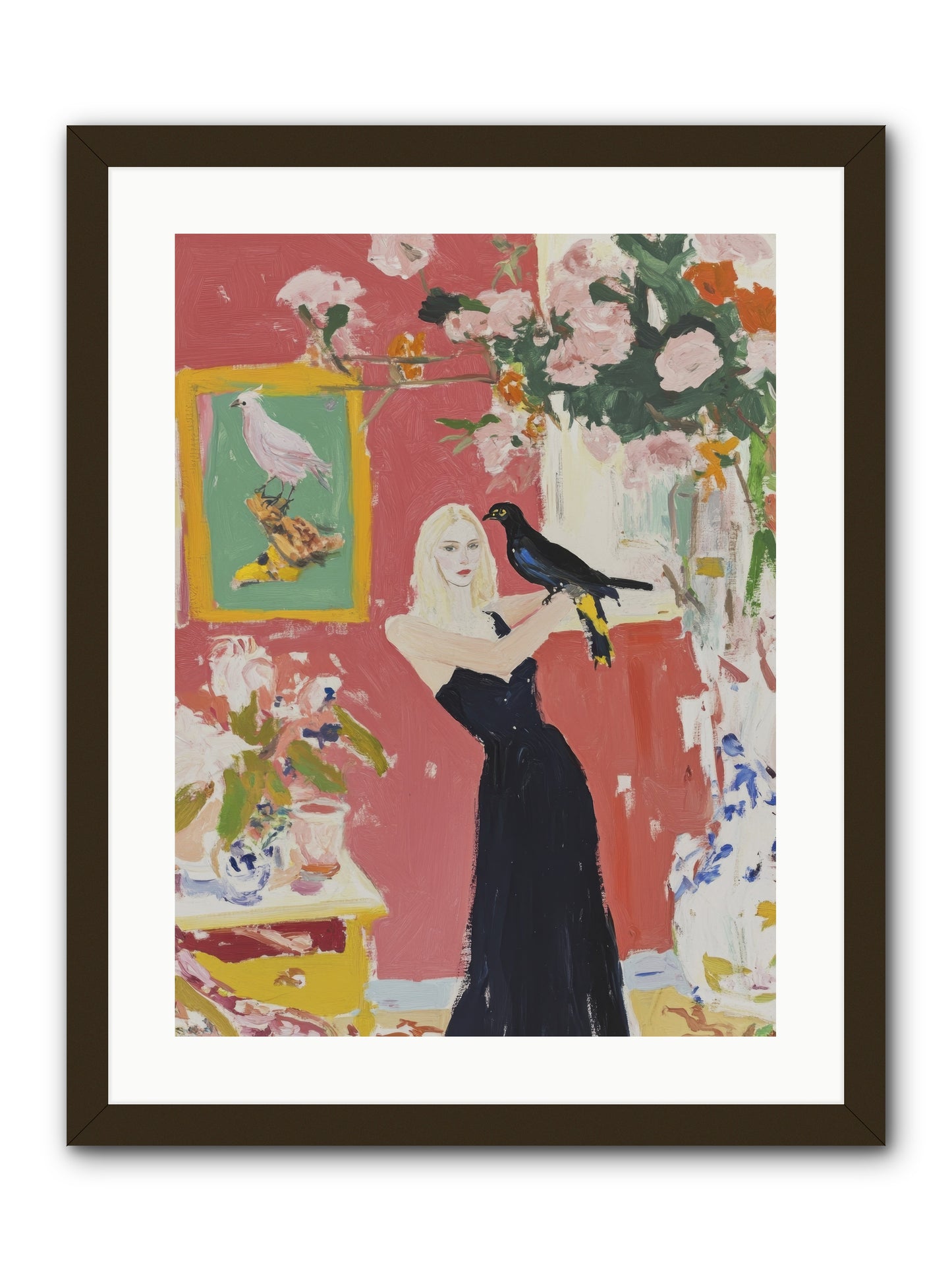 Twilight Finds Her Grace -- Framed Print - Black 18x24