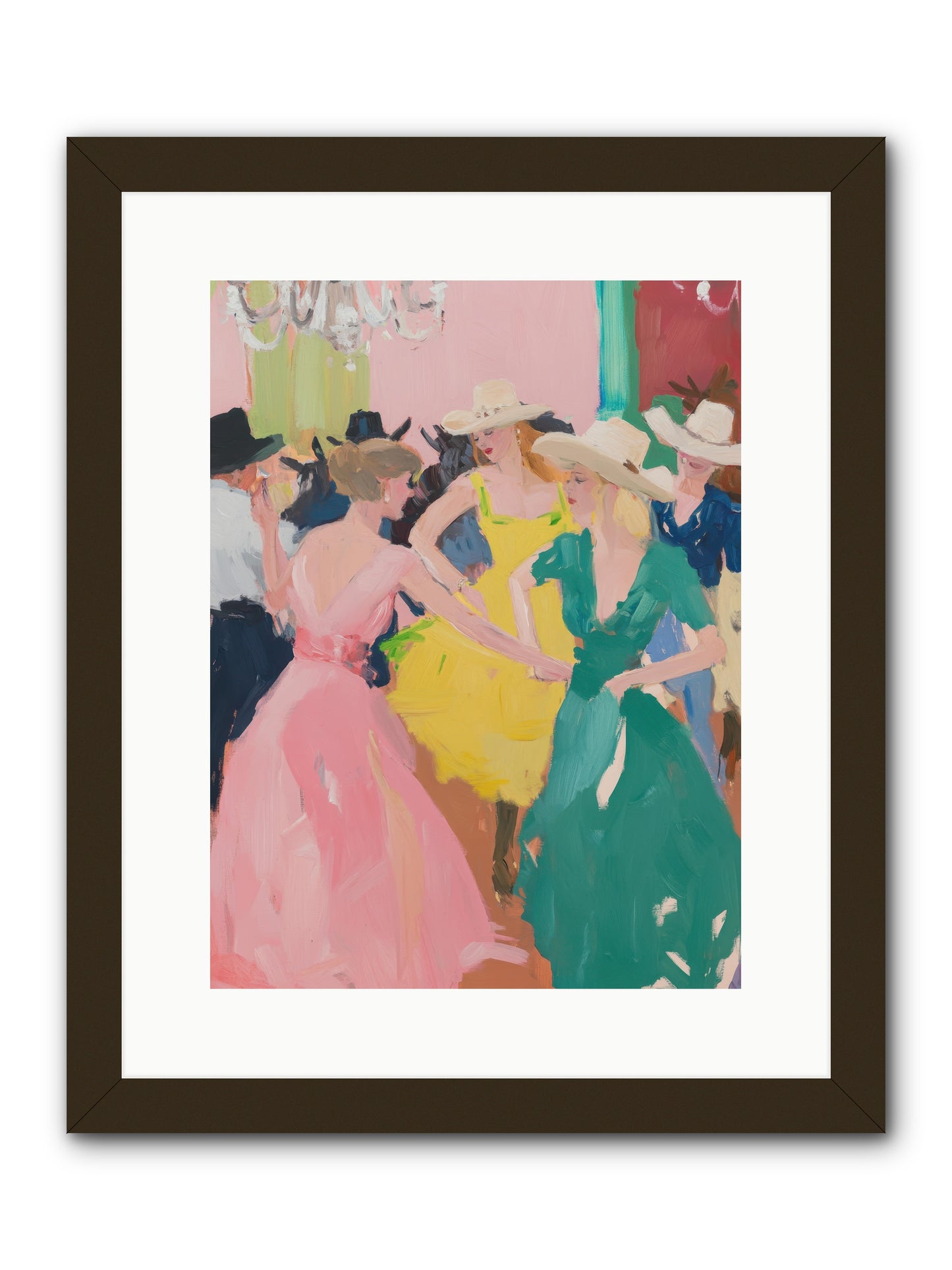 Two-Step Twilight -- Framed Print - Black 12x16
