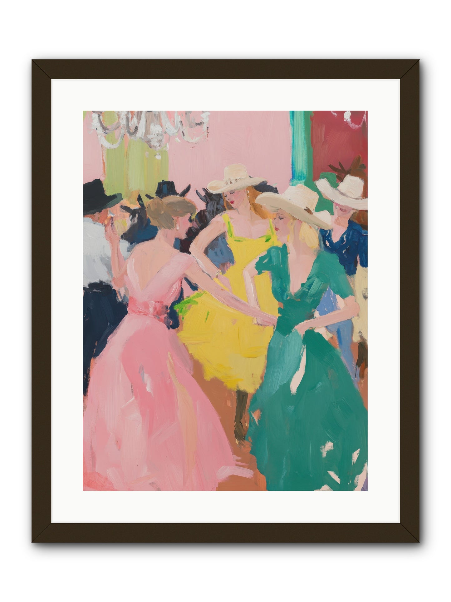 Two-Step Twilight -- Framed Print - Black 18x24