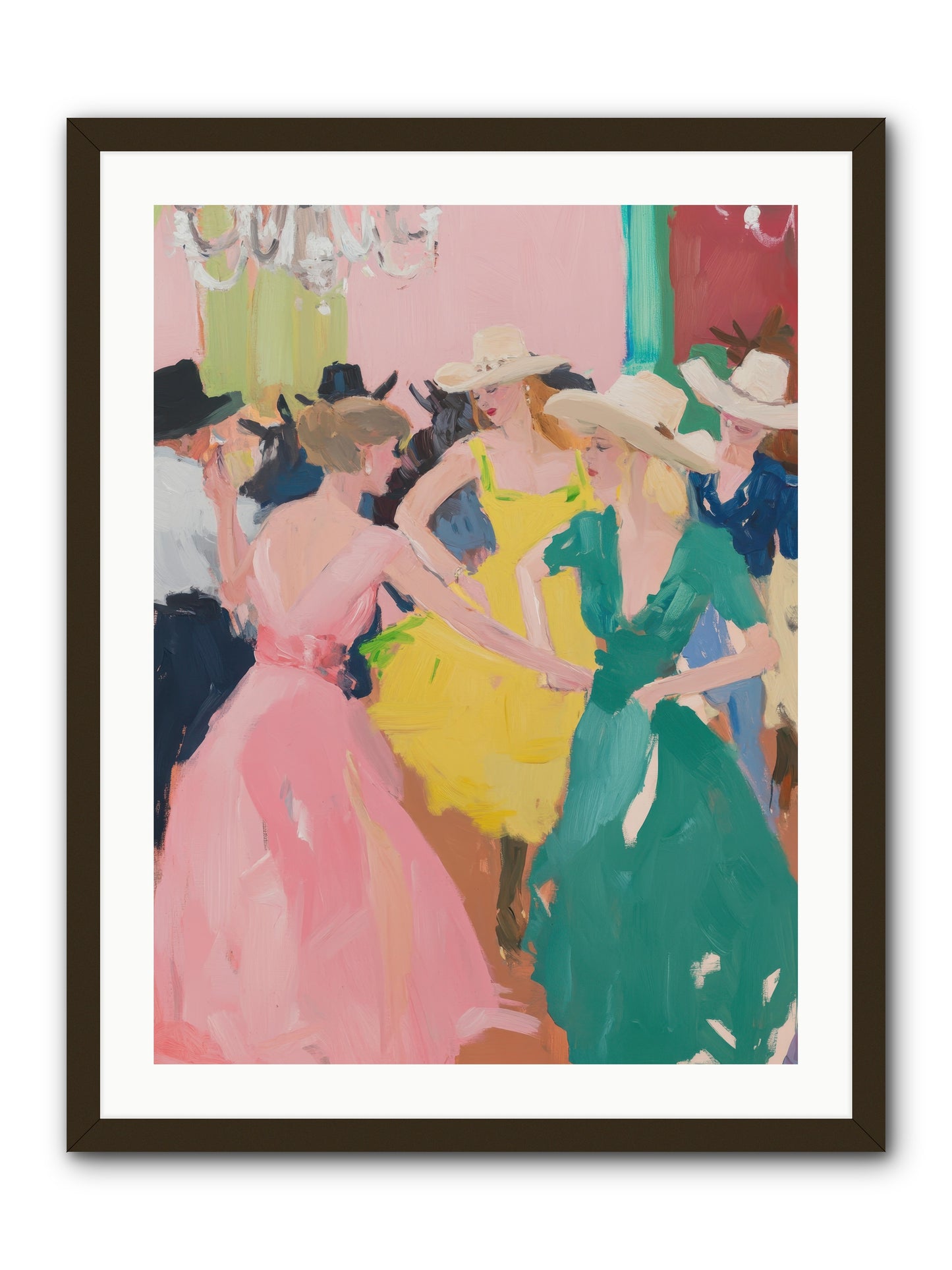 Two-Step Twilight -- Framed Print - Black 24x32